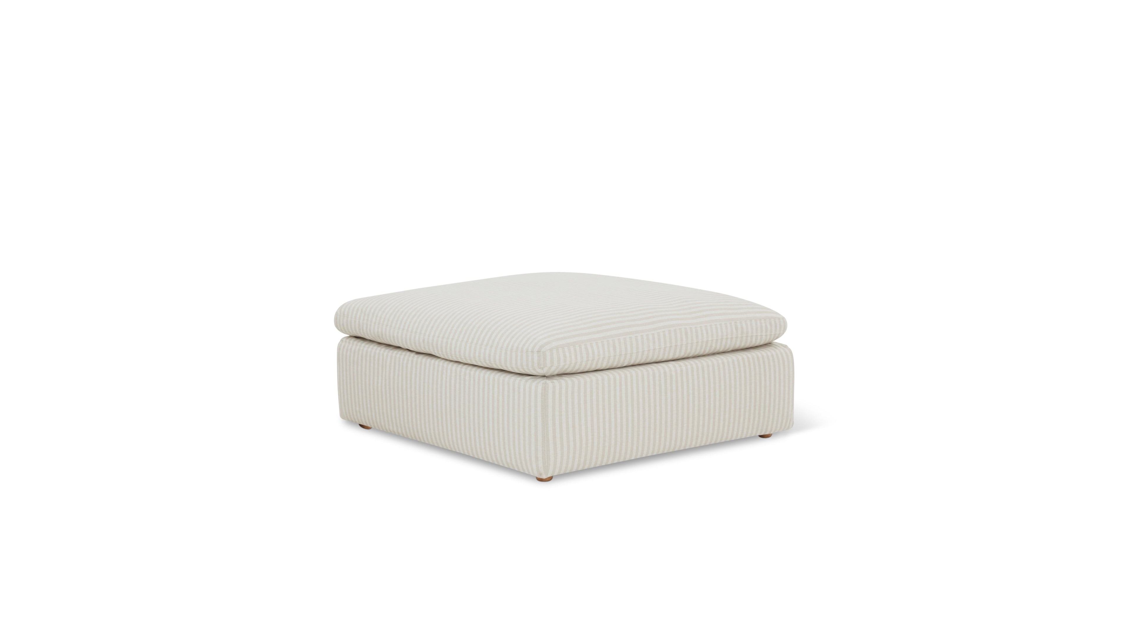 Movie Night™ Ottoman, Large, Newport Stripe