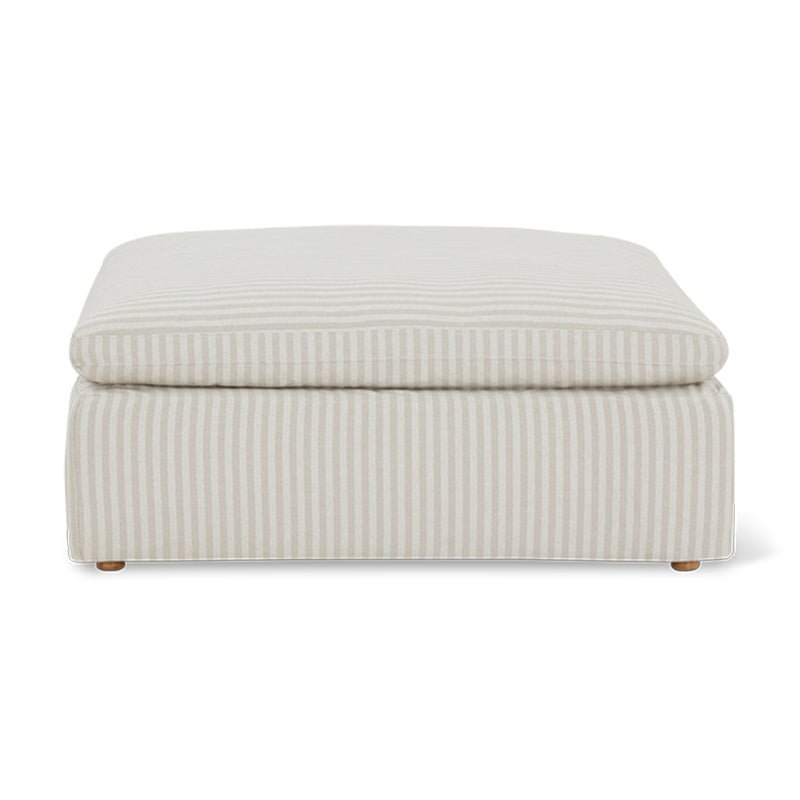 Movie Night™ Ottoman, Large, Newport Stripe