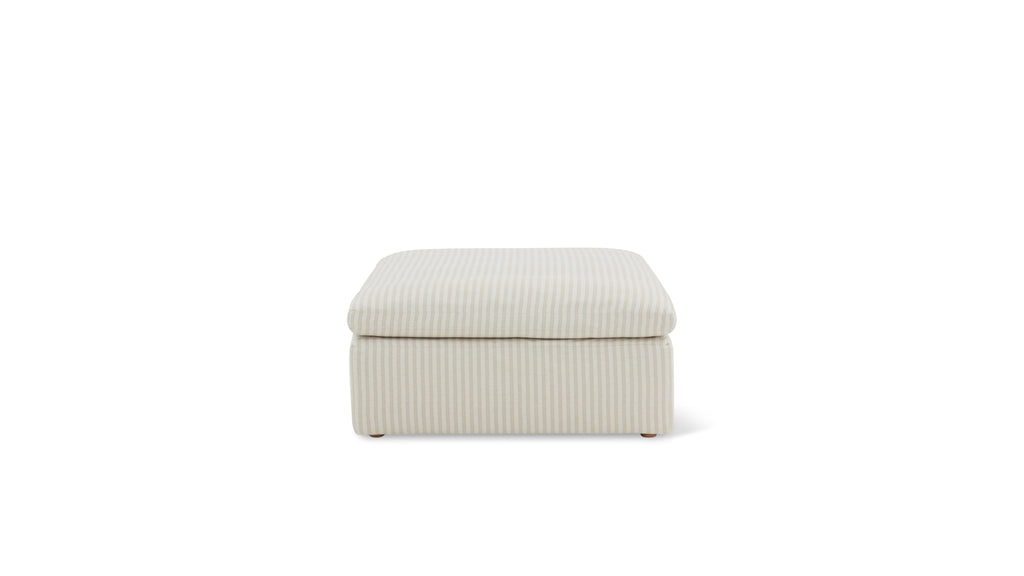 Movie Night™ Ottoman, Standard, Newport Stripe