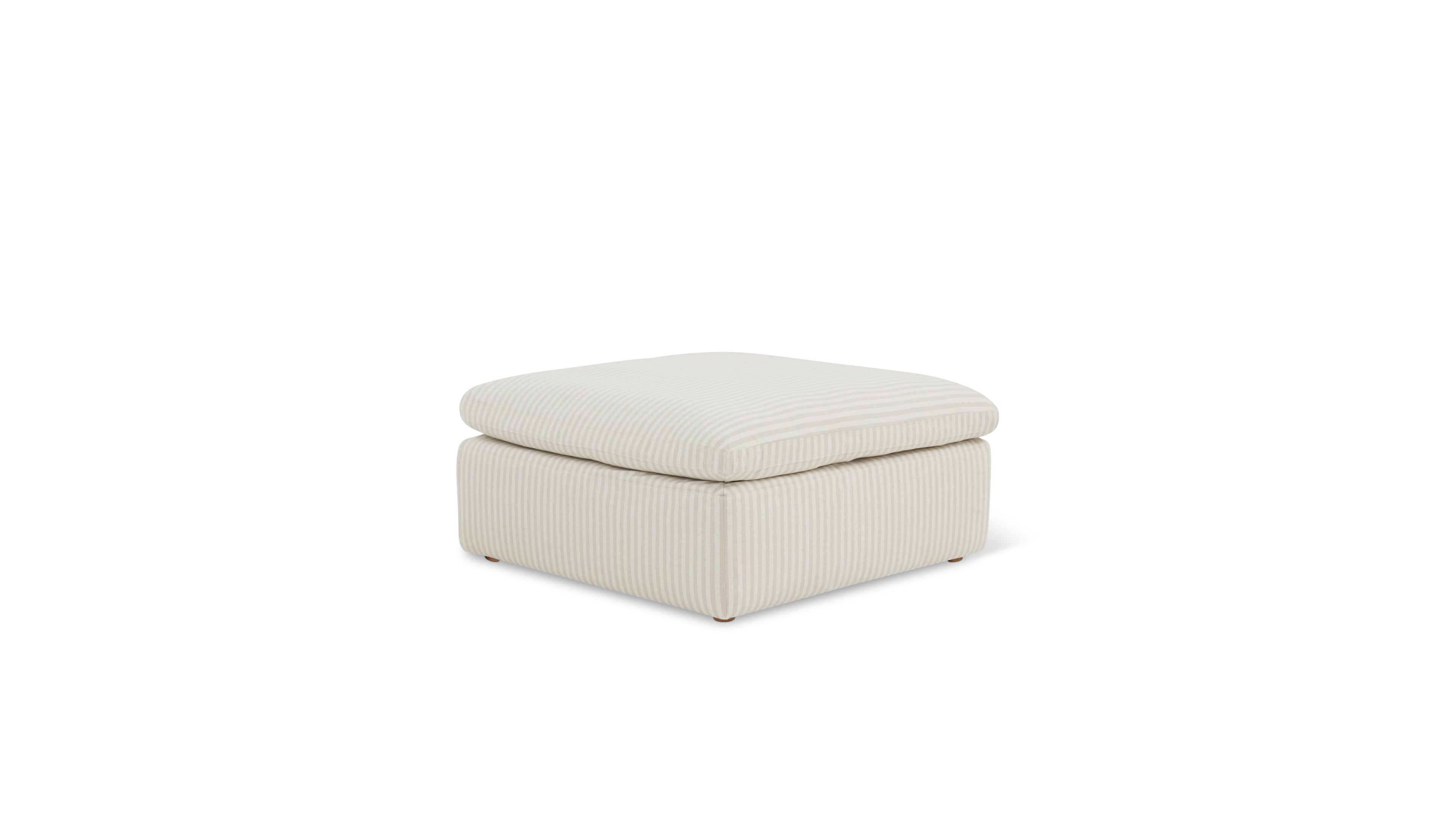 Movie Night™ Ottoman, Standard, Newport Stripe