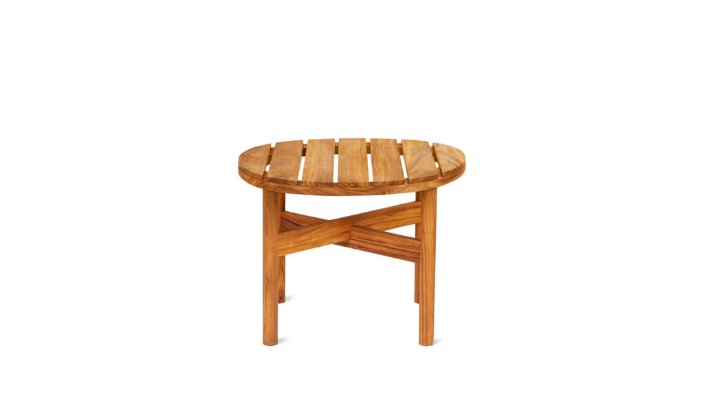 Table Talk Outdoor Coffee Table, Small, Teak