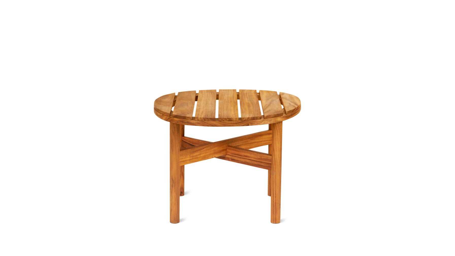 Table Talk Outdoor Coffee Table, Small, Teak
