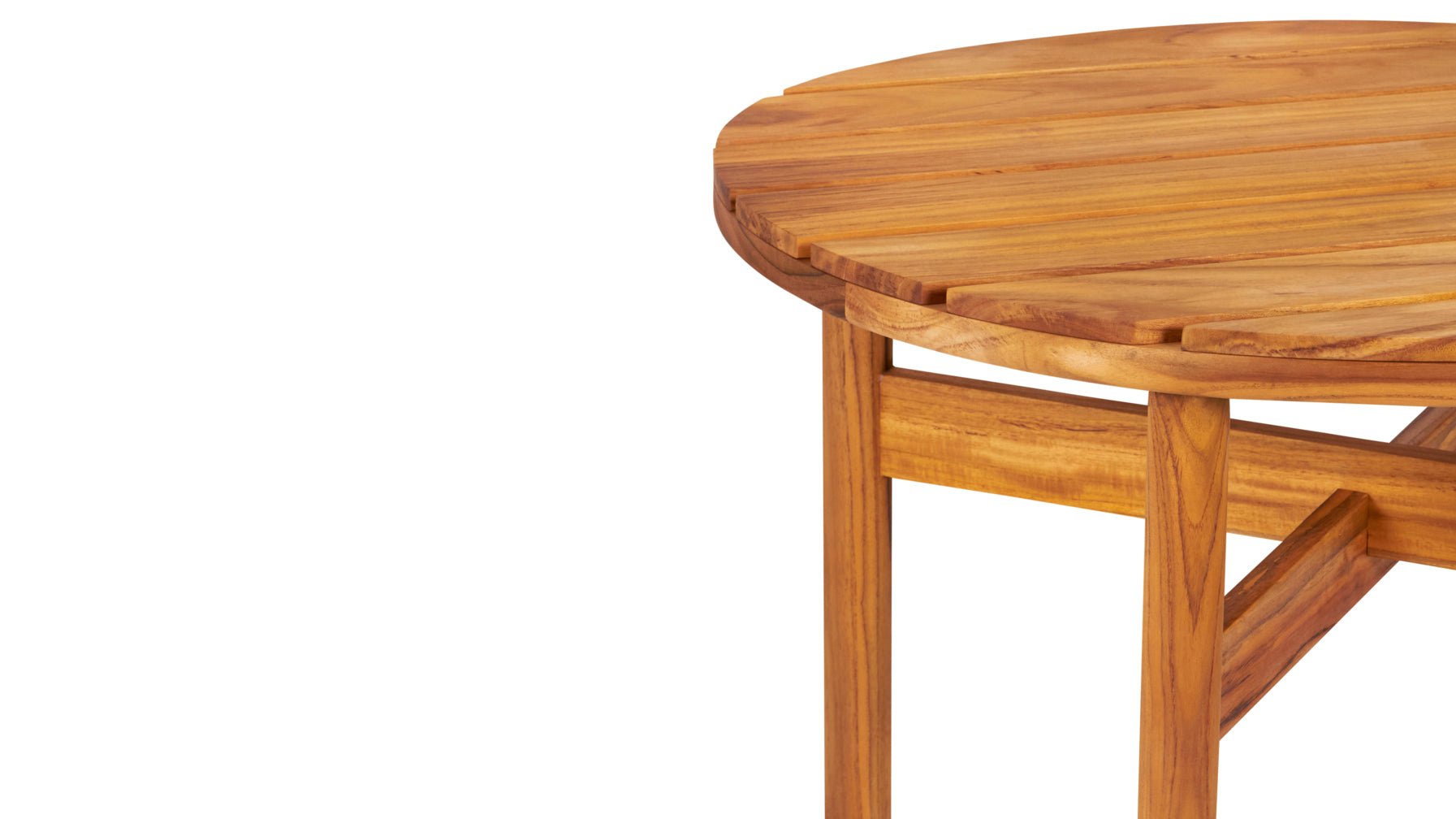 Table Talk Outdoor Coffee Table, Small, Teak