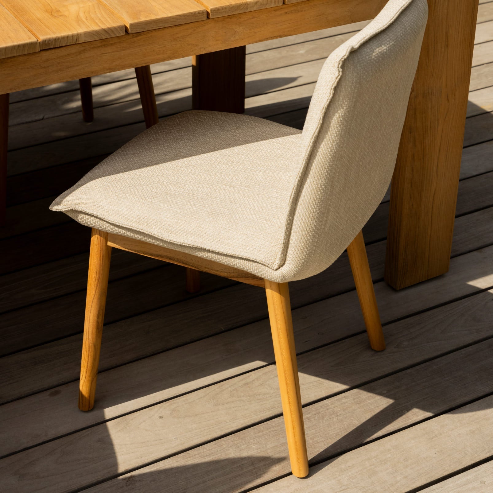 Talk About Outdoor Dining Chair, Sandy