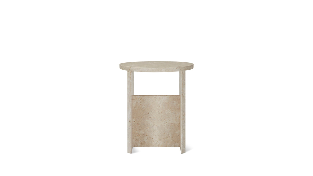 Field Stool, Limestone