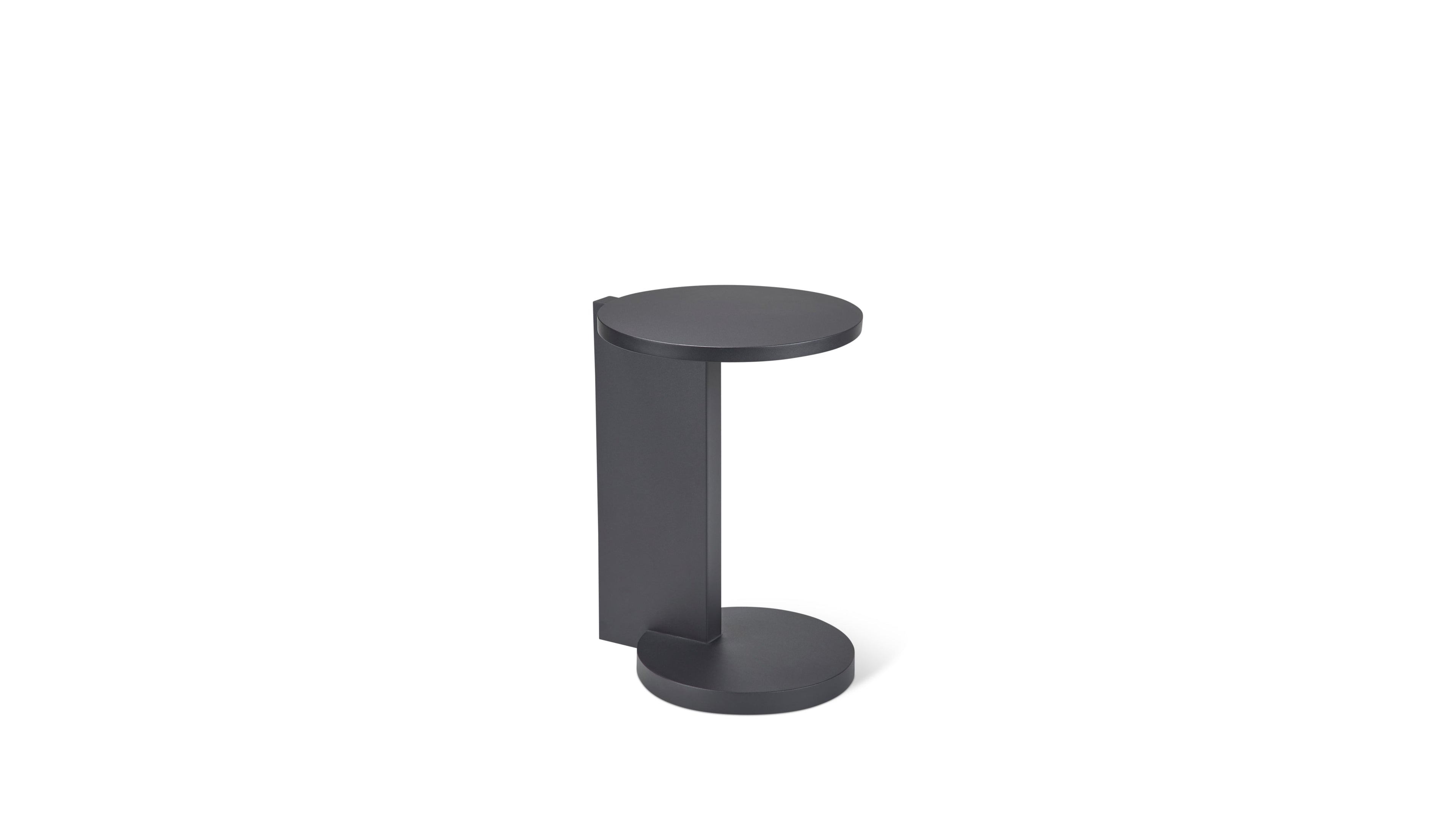 By Your Side Outdoor Table, Black Metal