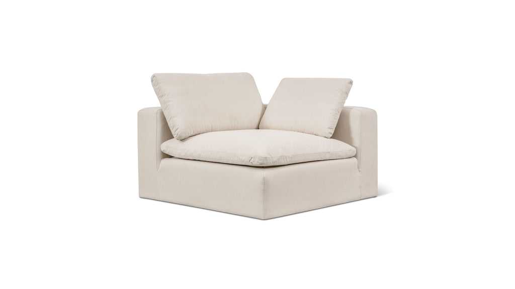 Movie Night™ Outdoor End Chair, Large, Ivory