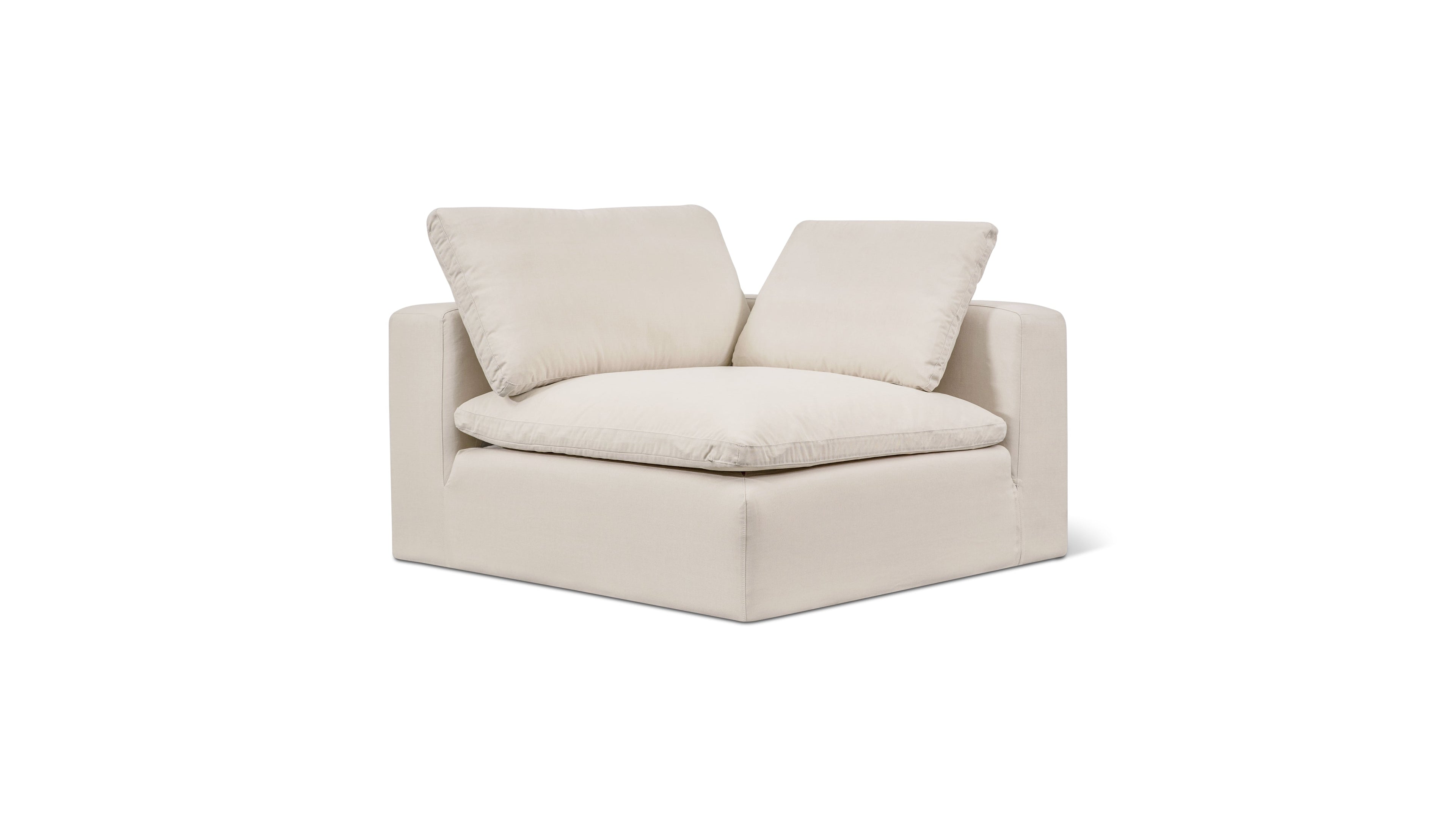 Movie Night™ Outdoor End Chair, Large, Ivory