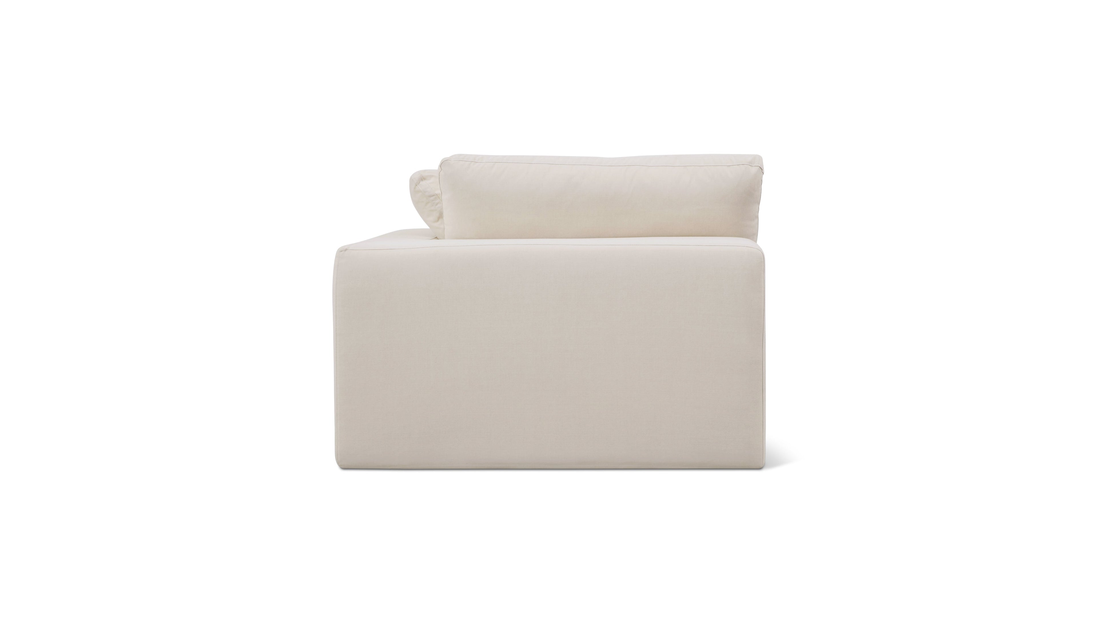 Movie Night™ Outdoor End Chair, Large, Ivory