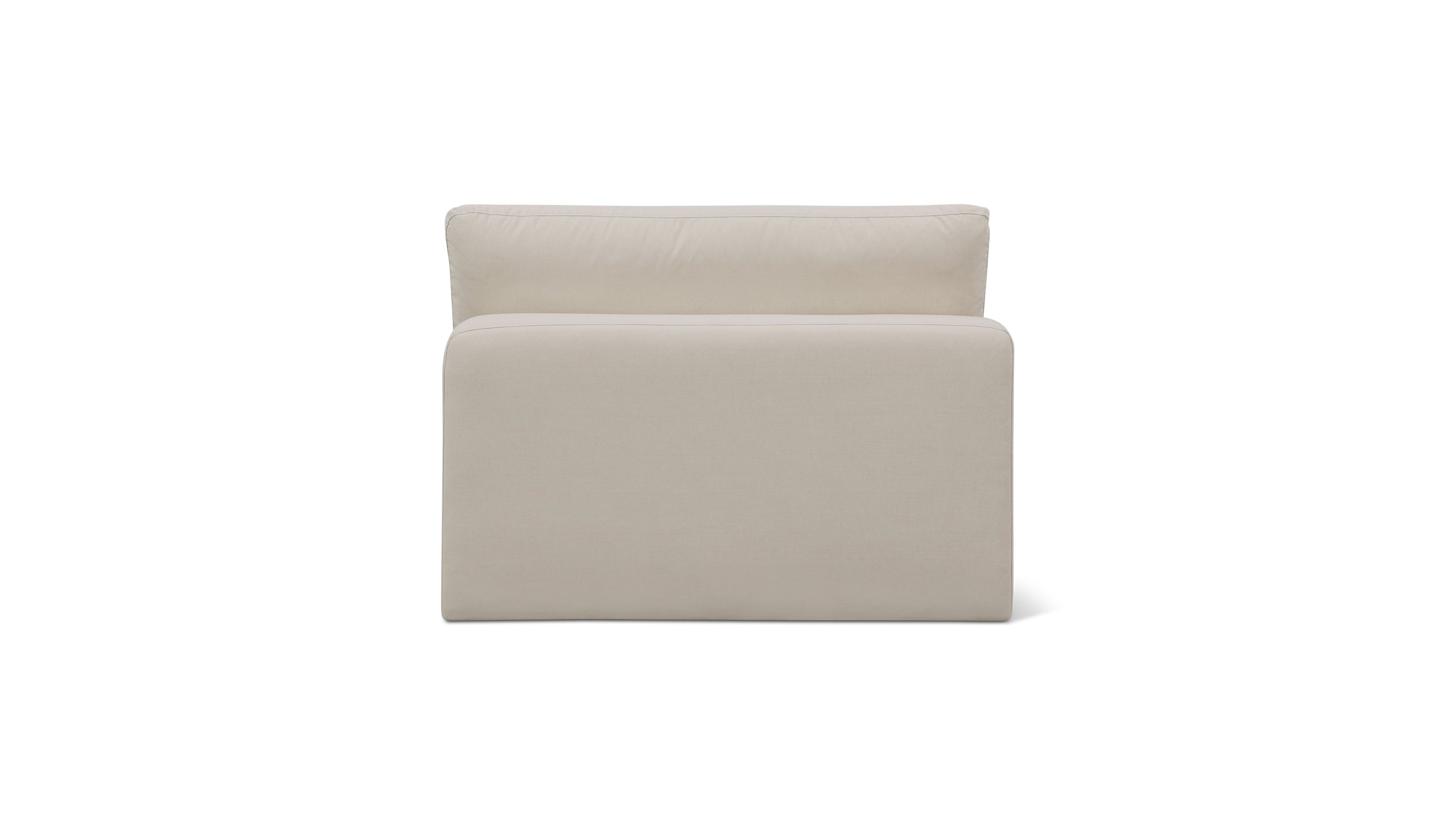 Movie Night™ Outdoor Armless Chair, Large, Ivory