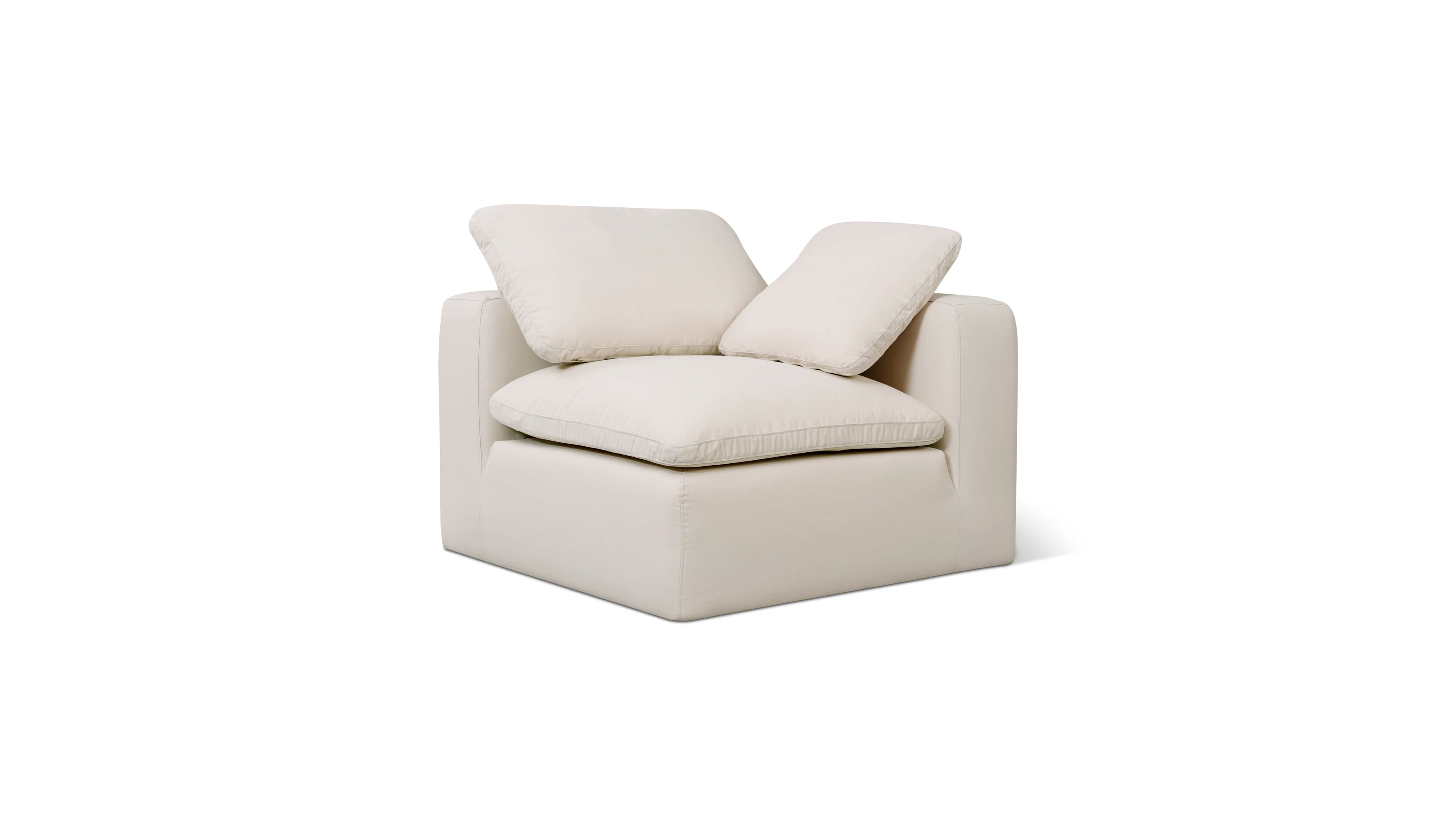 Movie Night™ Outdoor End Chair, Standard, Ivory