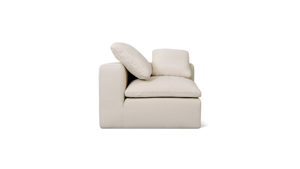 Movie Night™ Outdoor End Chair, Standard, Ivory