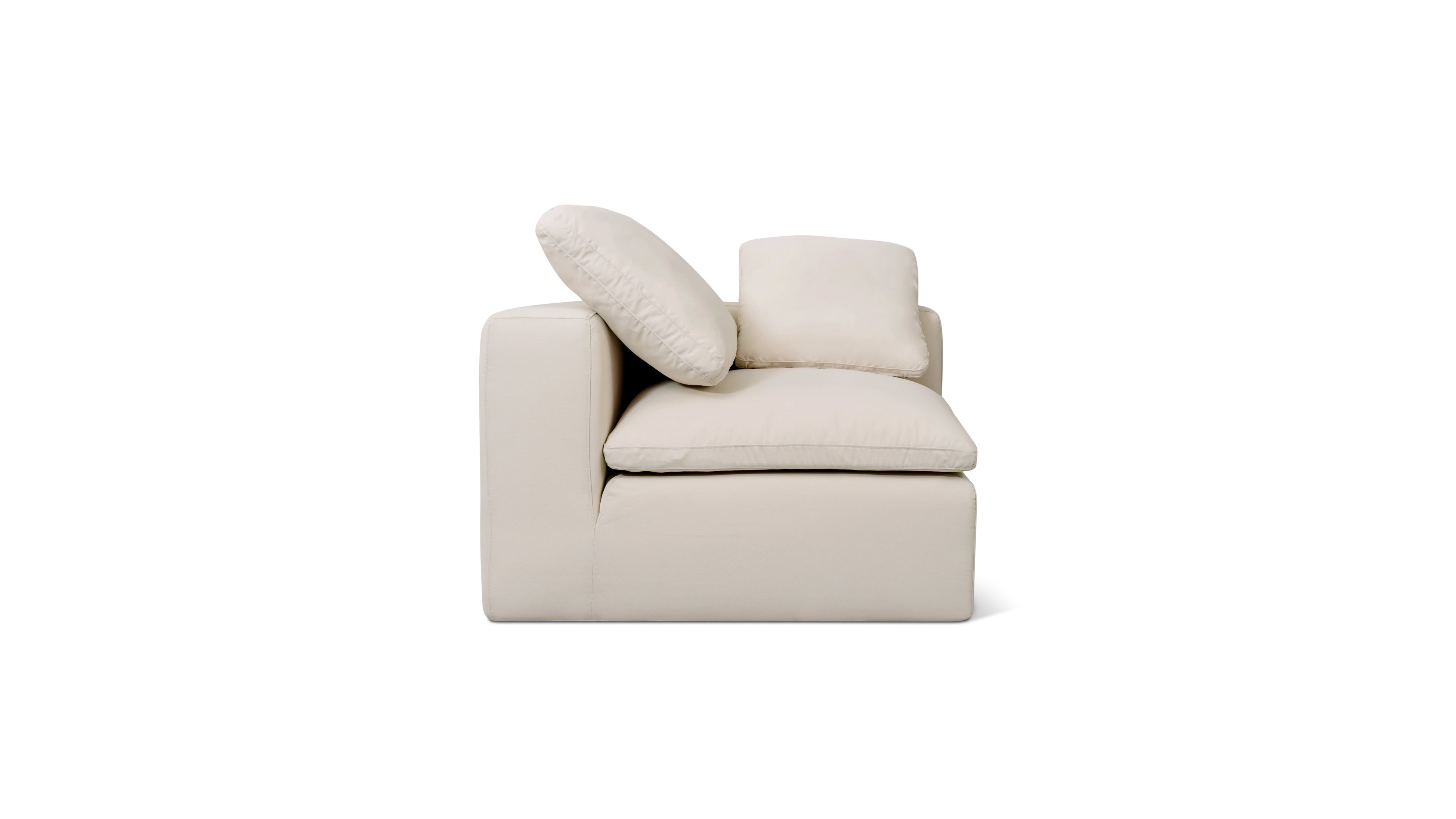 Movie Night™ Outdoor End Chair, Standard, Ivory