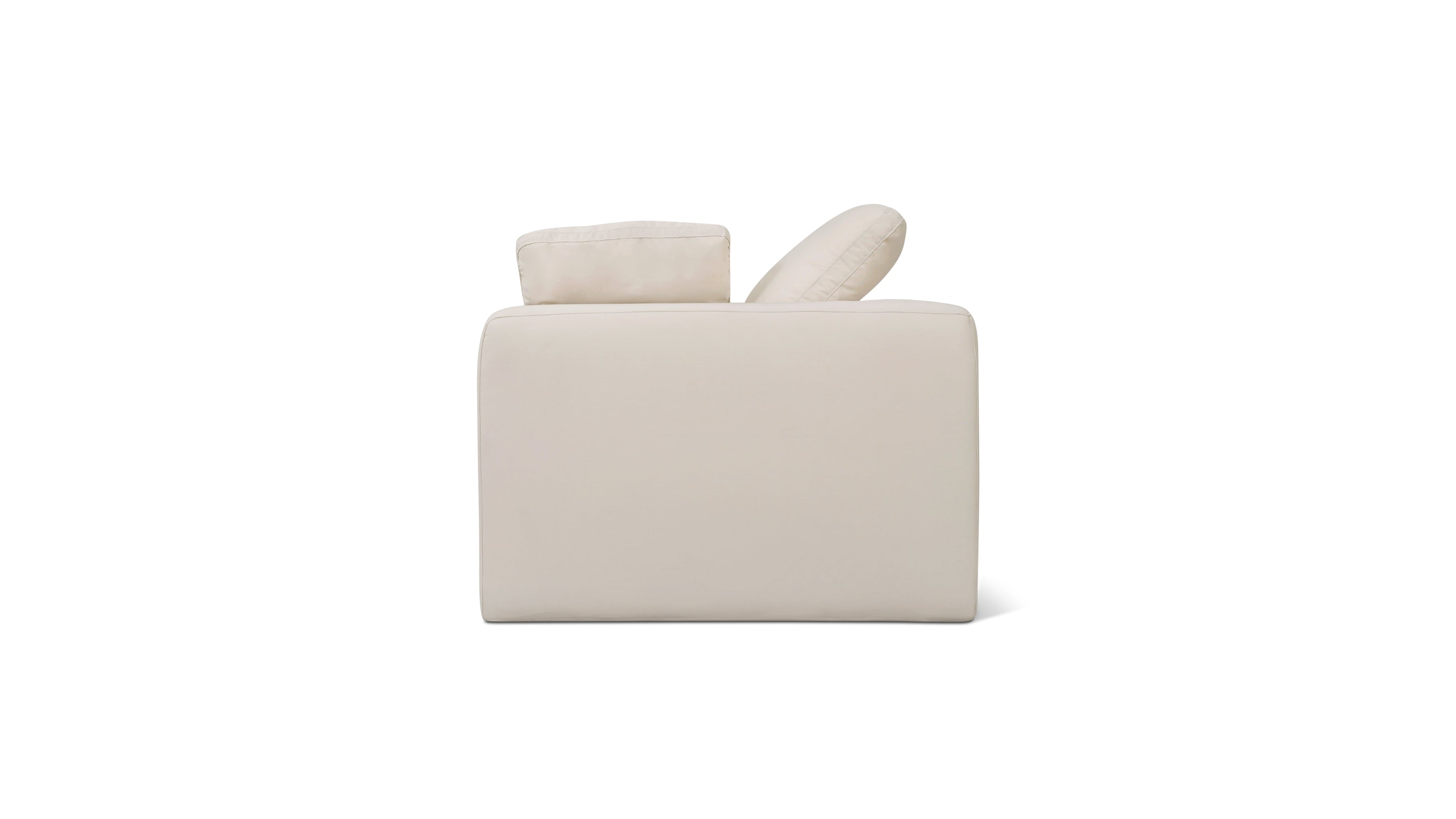 Movie Night™ Outdoor End Chair, Standard, Ivory
