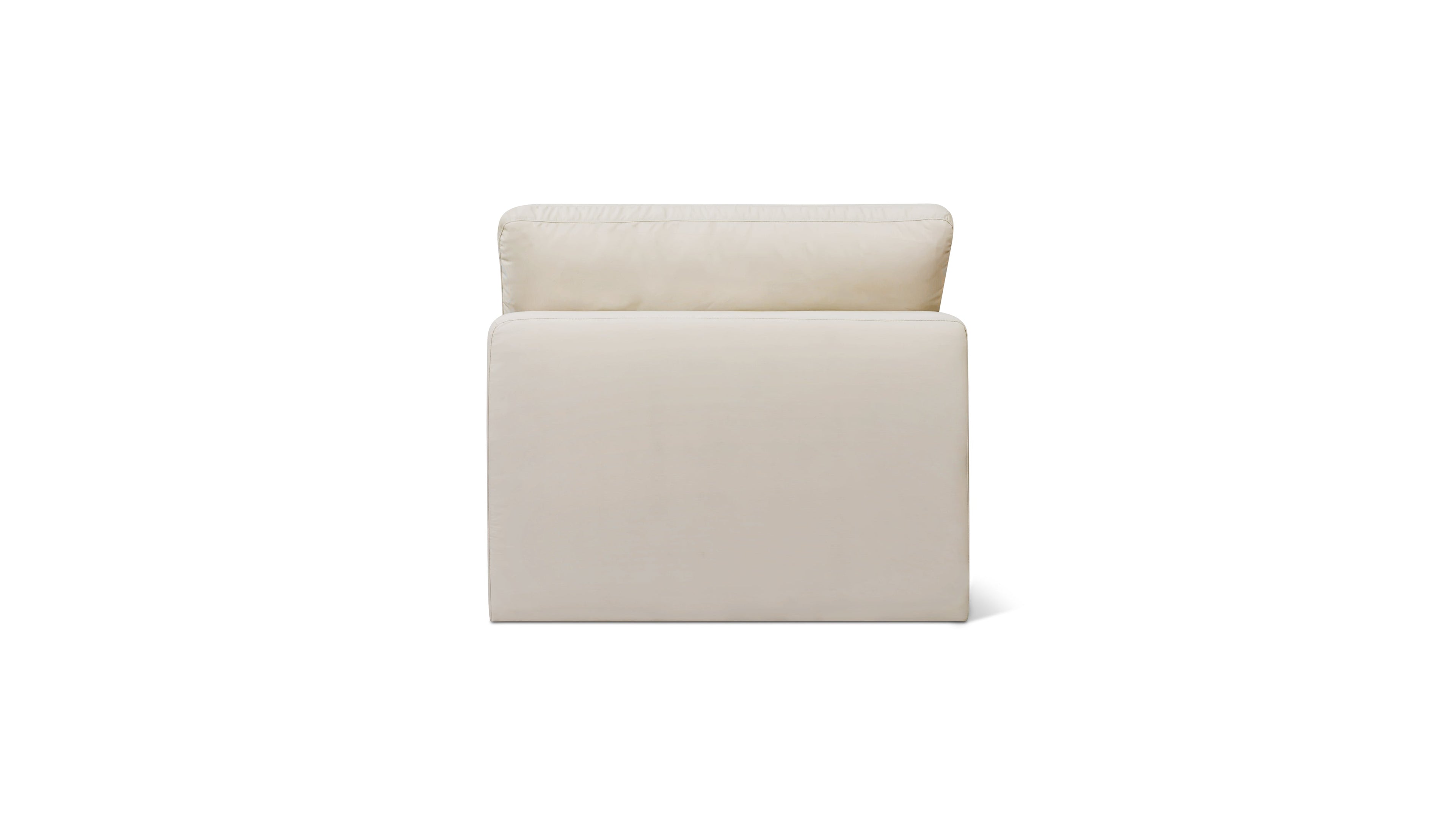 Movie Night™ Outdoor Armless Chair, Standard, Ivory