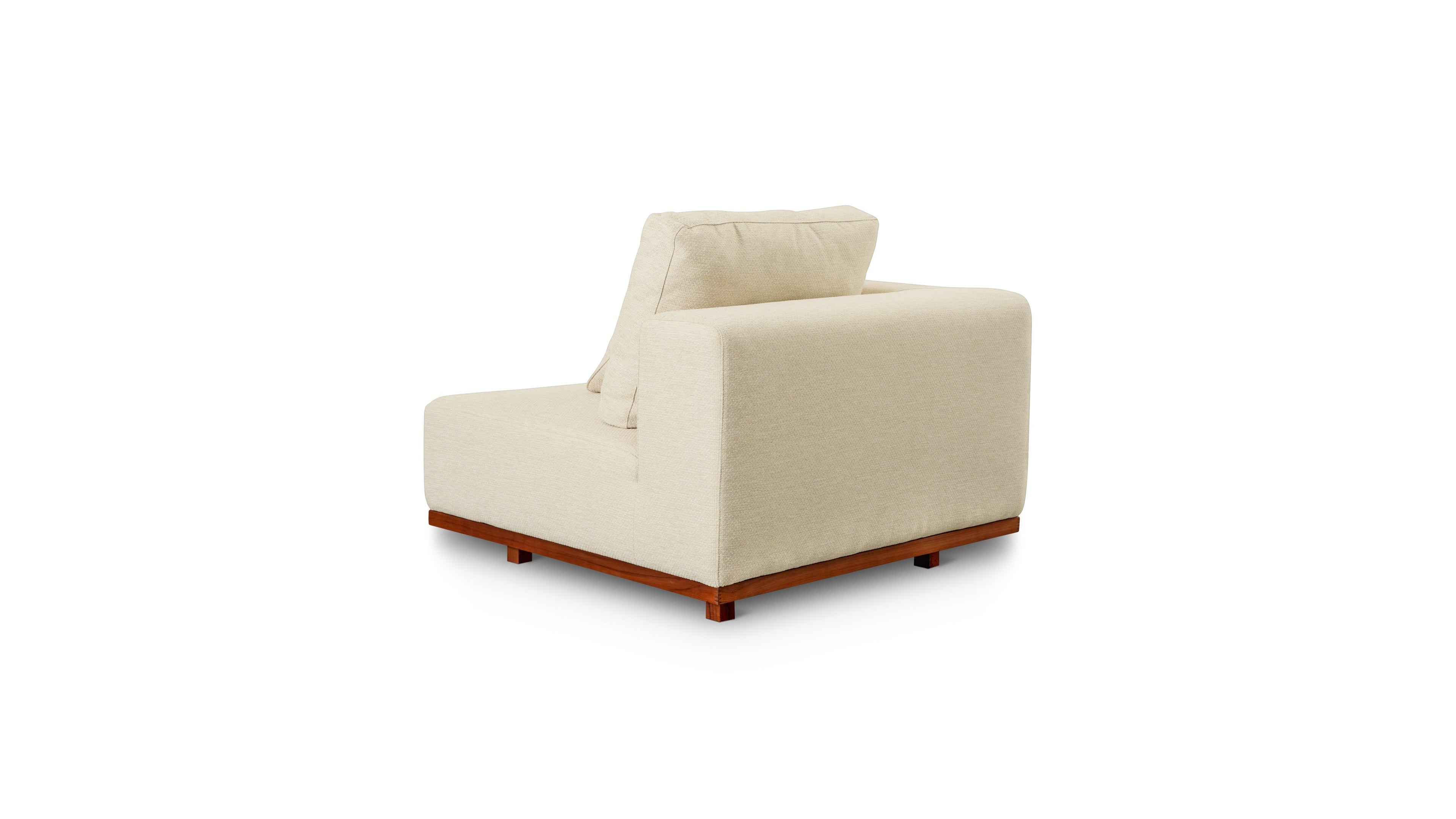 Sunny Days Outdoor Corner Chair, Sandy