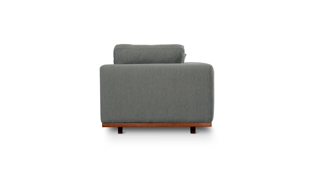 Sunny Days Outdoor Corner Chair, Pepper
