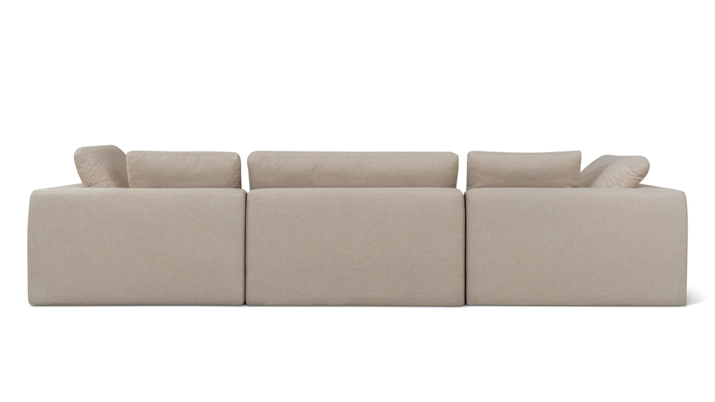 Movie Night™ Outdoor 3-Piece Modular Sofa, Large, Desert