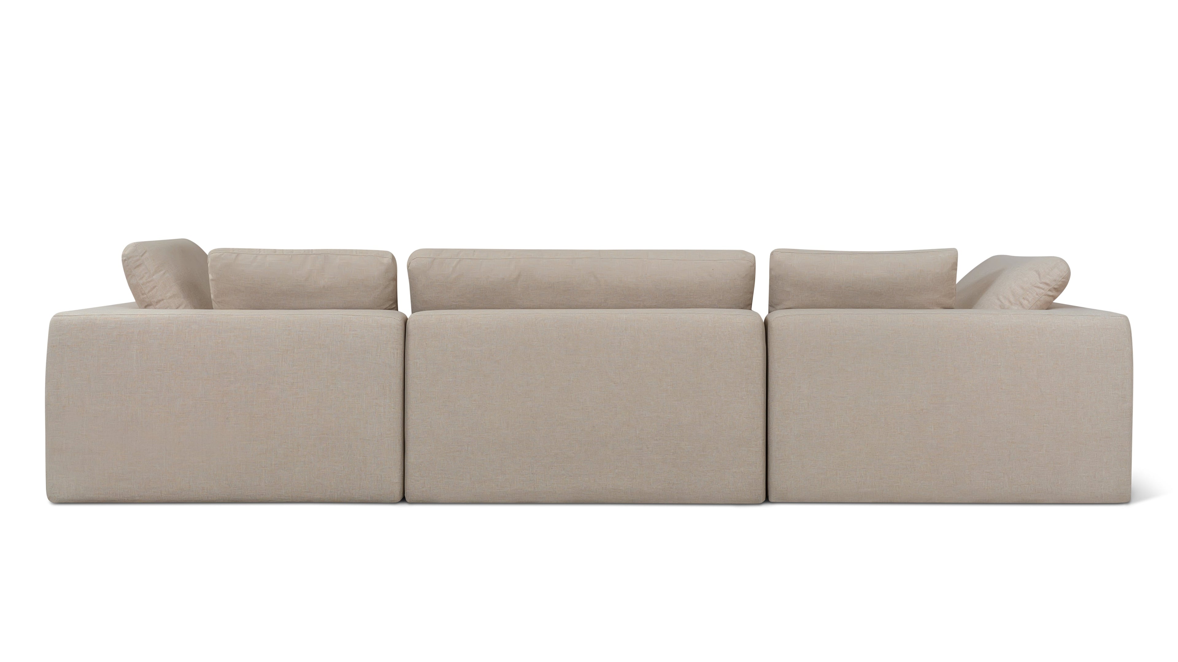 Movie Night™ Outdoor 3-Piece Modular Sofa, Large, Desert