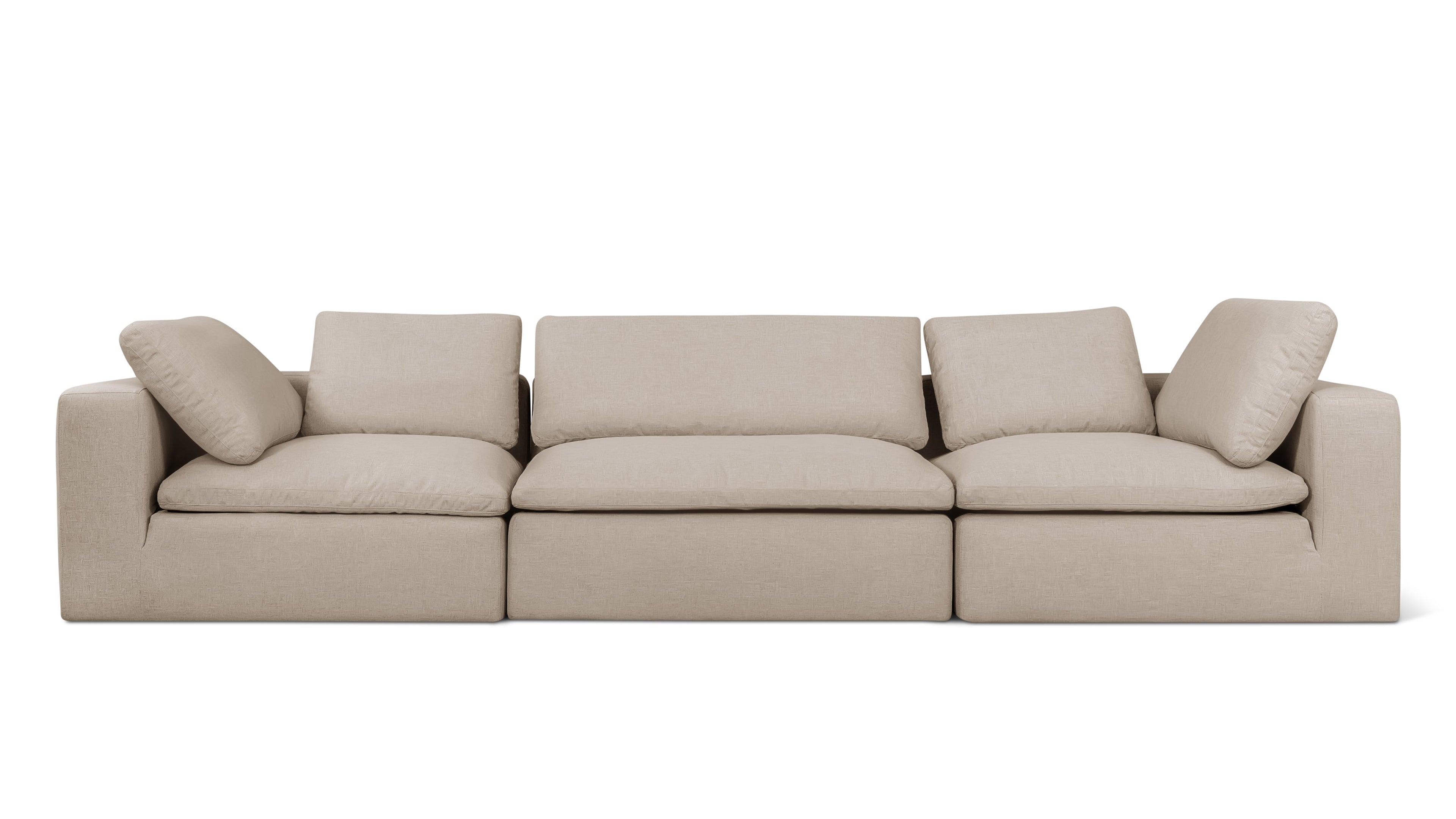 Movie Night™ Outdoor 3-Piece Modular Sofa, Large, Desert