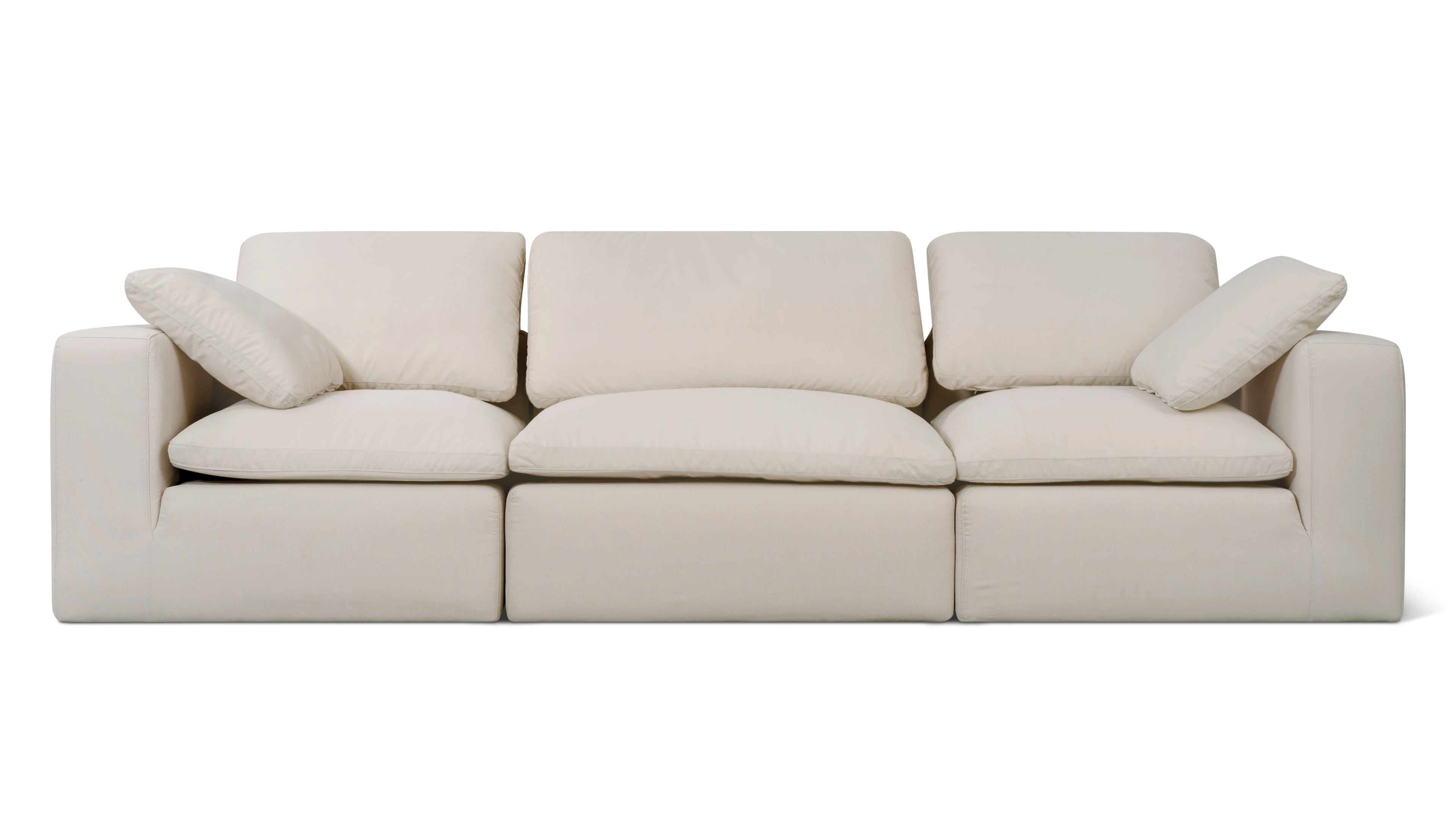 Movie Night™ Outdoor 3-Piece Modular Sofa, Standard, Ivory