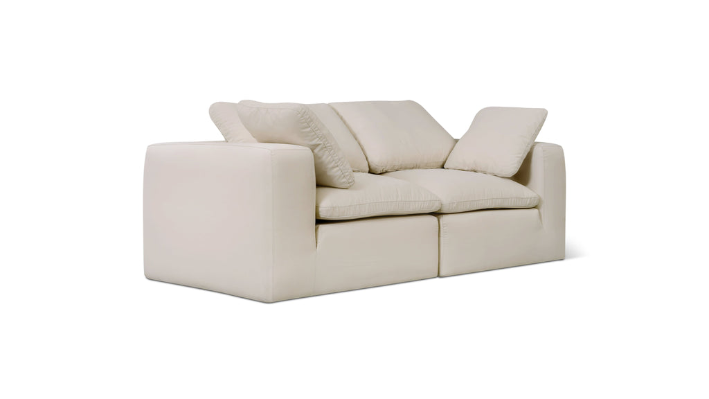 Movie Night™ Outdoor 2-Piece Modular Sofa, Standard, Ivory