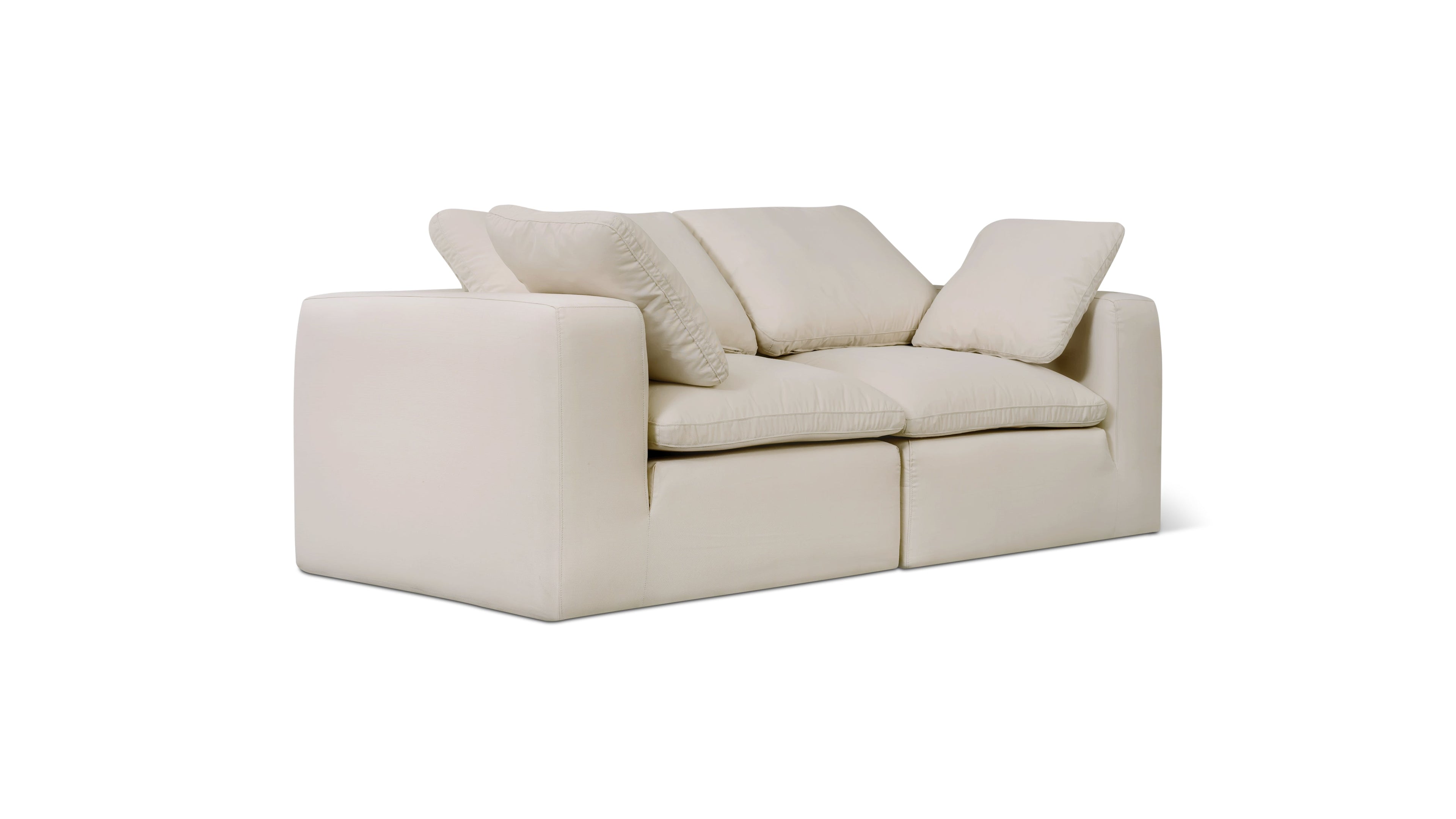 Movie Night™ Outdoor 2-Piece Modular Sofa, Standard, Ivory