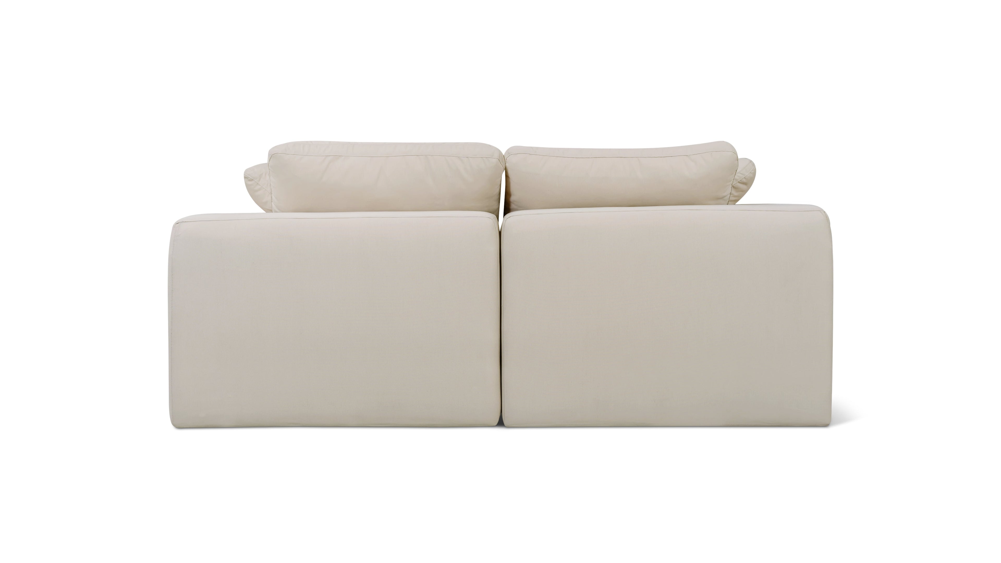 Movie Night™ Outdoor 2-Piece Modular Sofa, Standard, Ivory