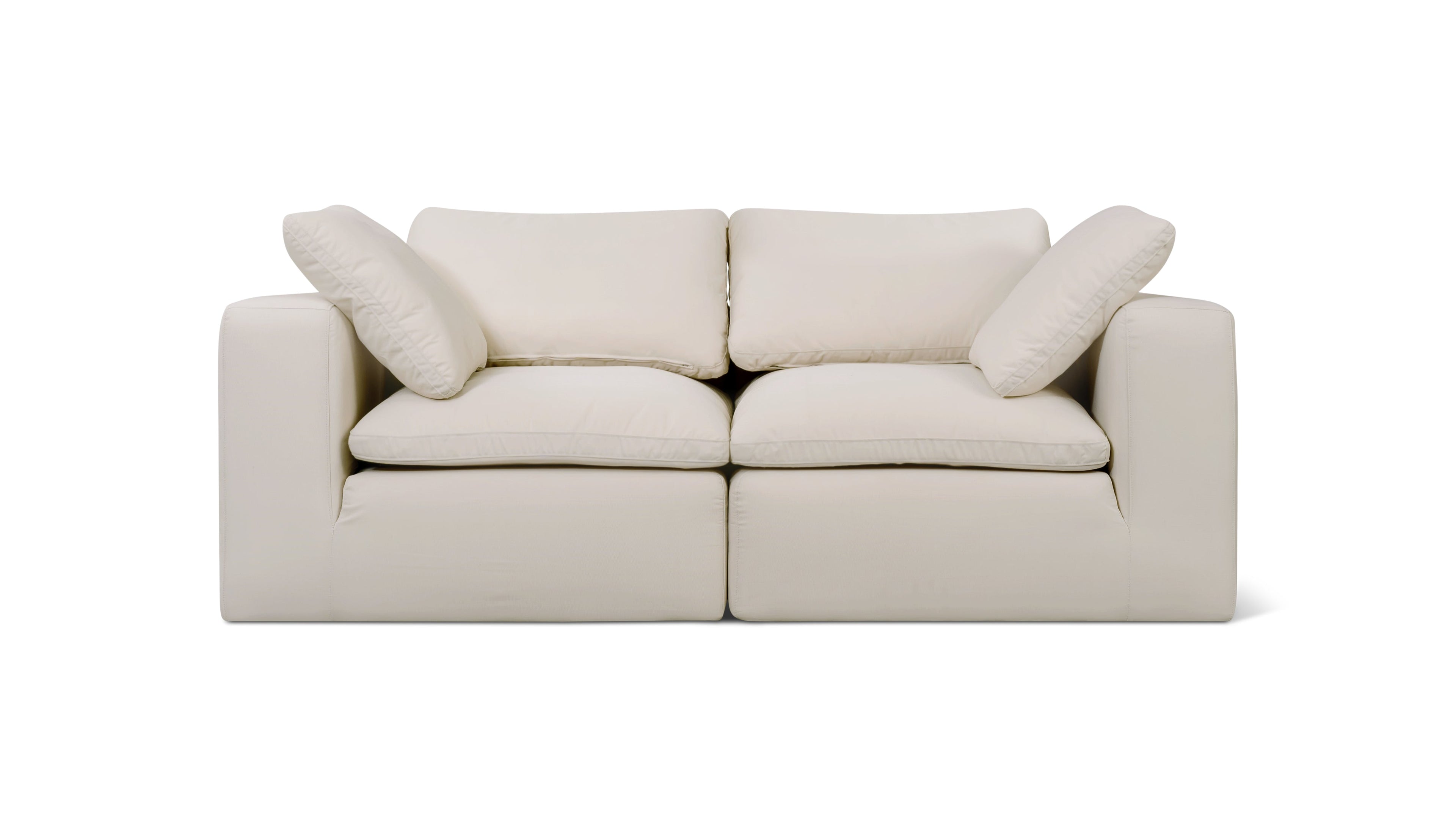 Movie Night™ Outdoor 2-Piece Modular Sofa, Standard, Ivory