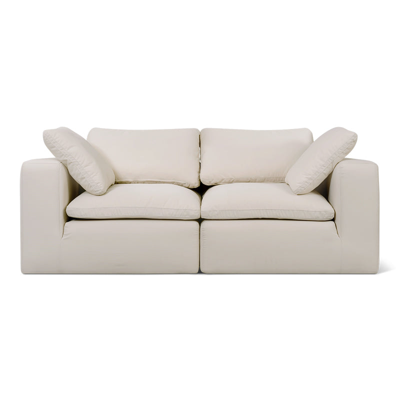 Movie Night™ Outdoor 2-Piece Modular Sofa, Standard, Ivory