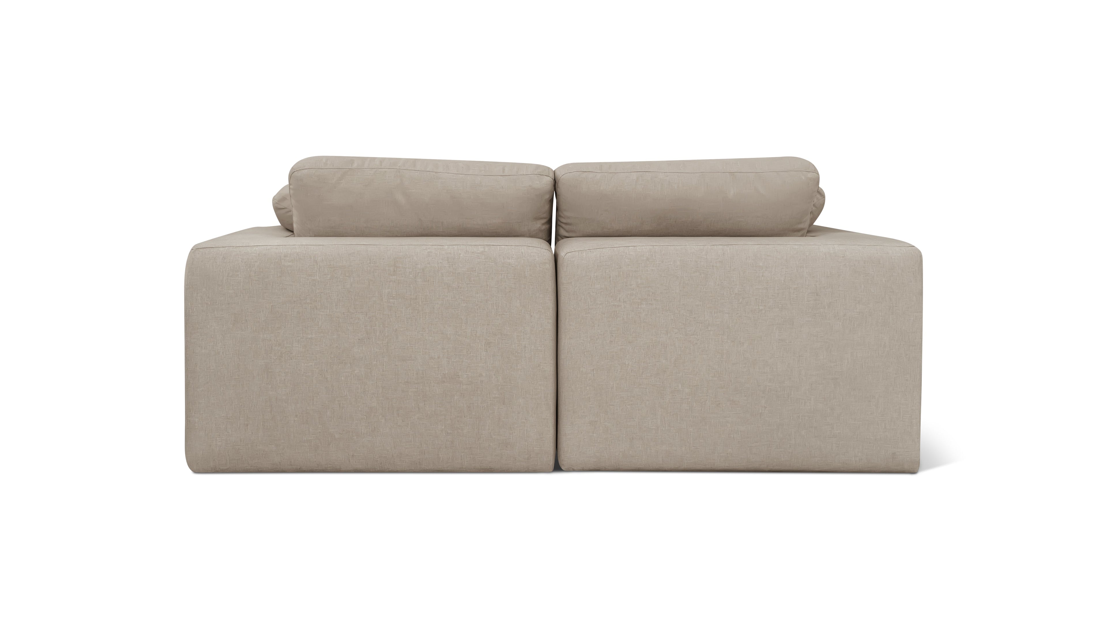 Movie Night™ Outdoor 2-Piece Modular Sofa, Standard, Desert