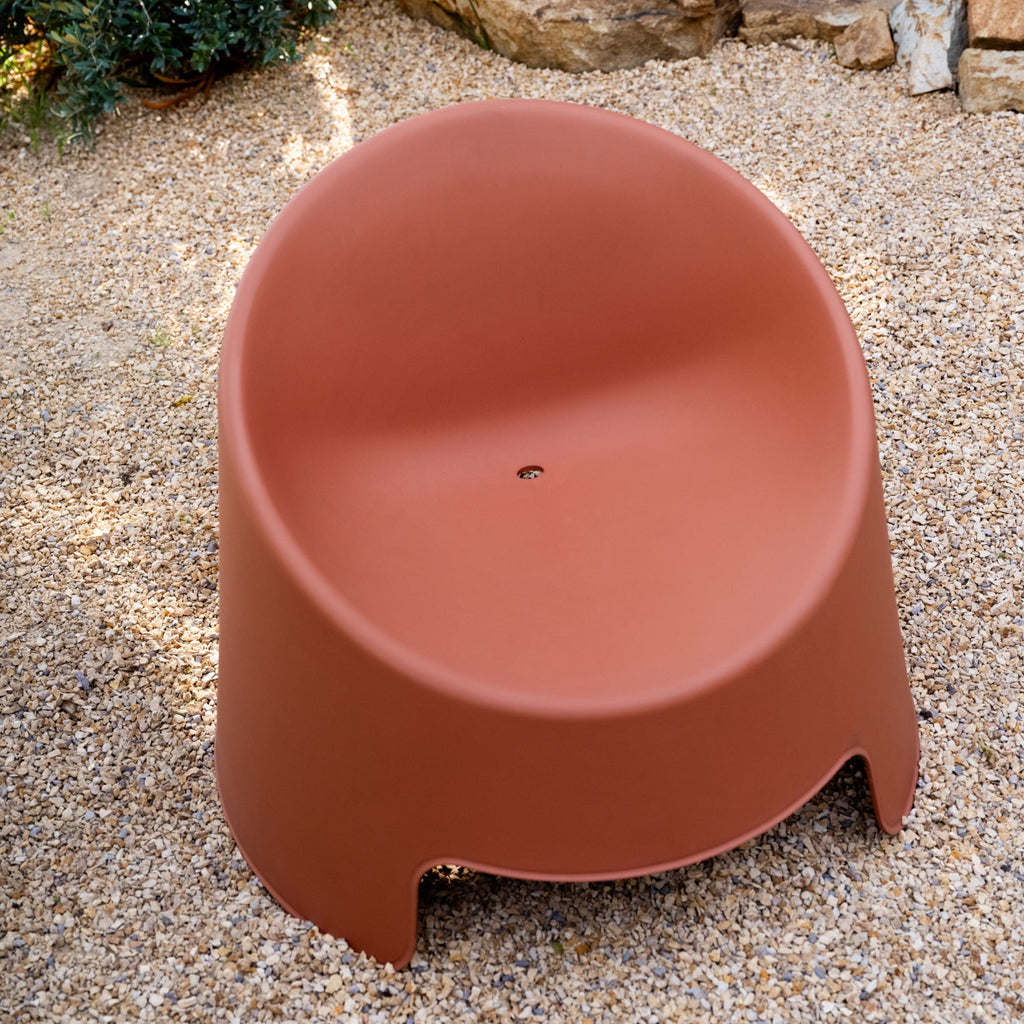 Inner Circle Outdoor Lounge Chair Cinnamon Set of Four