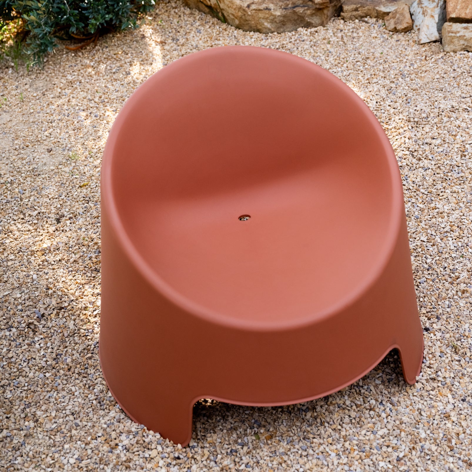 Inner Circle Outdoor Lounge Chair Cinnamon Set of Four