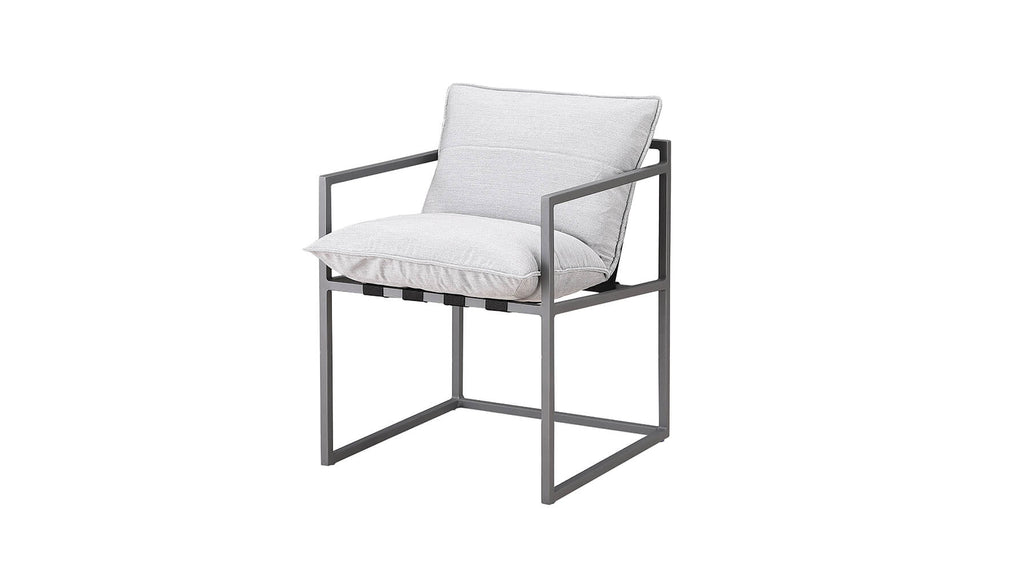 Come To Rest Outdoor Dining Chair, Seashell