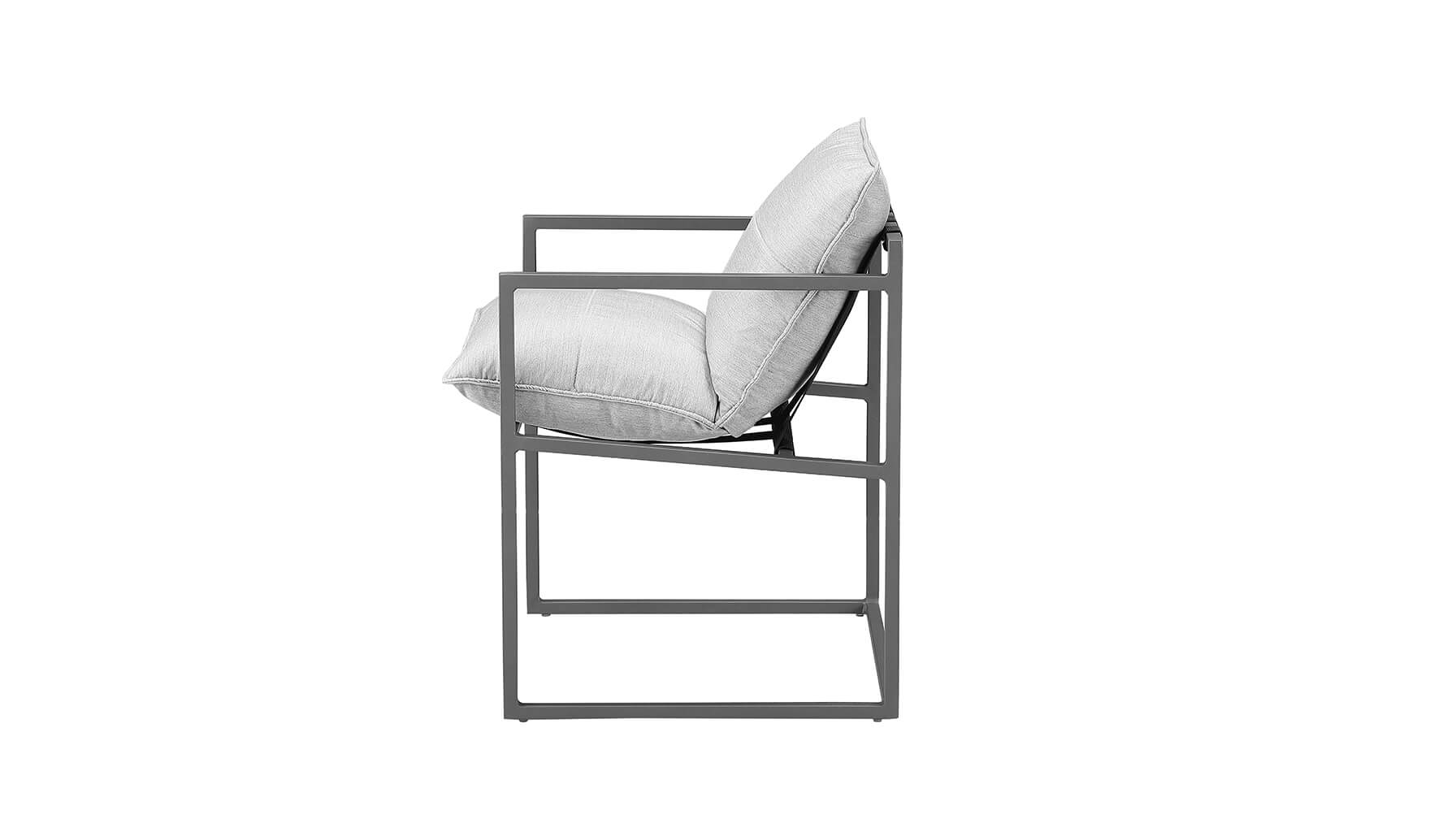 Come To Rest Outdoor Dining Chair, Seashell