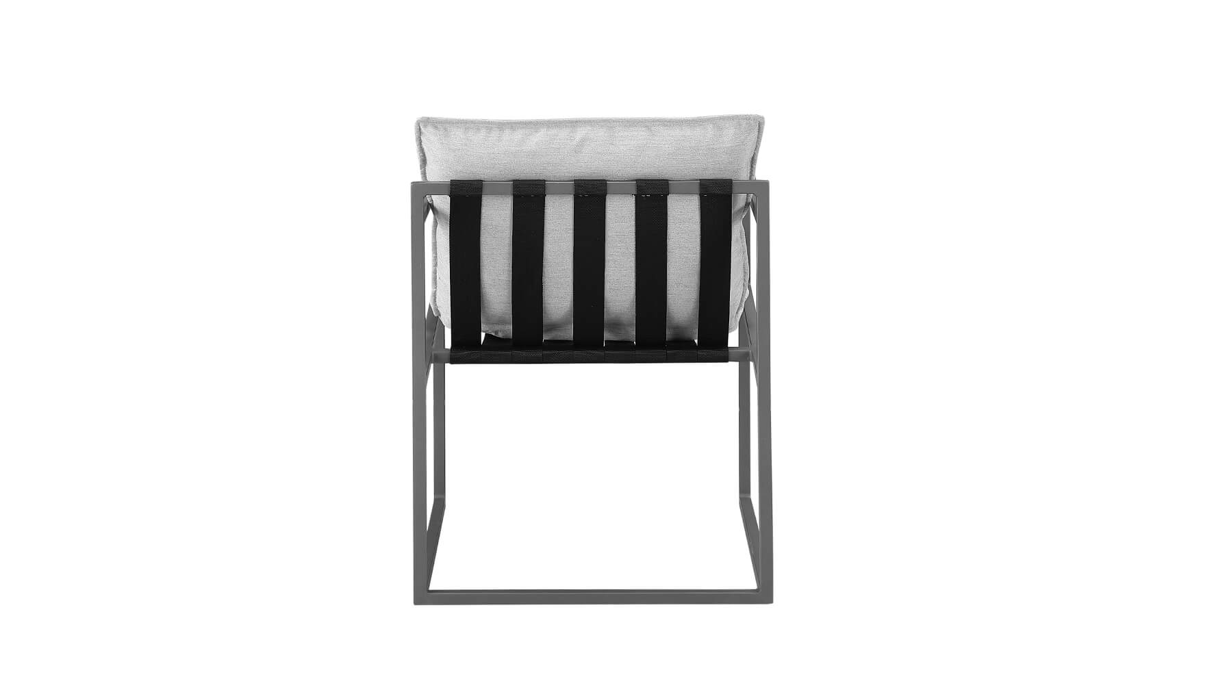 Come To Rest Outdoor Dining Chair, Seashell