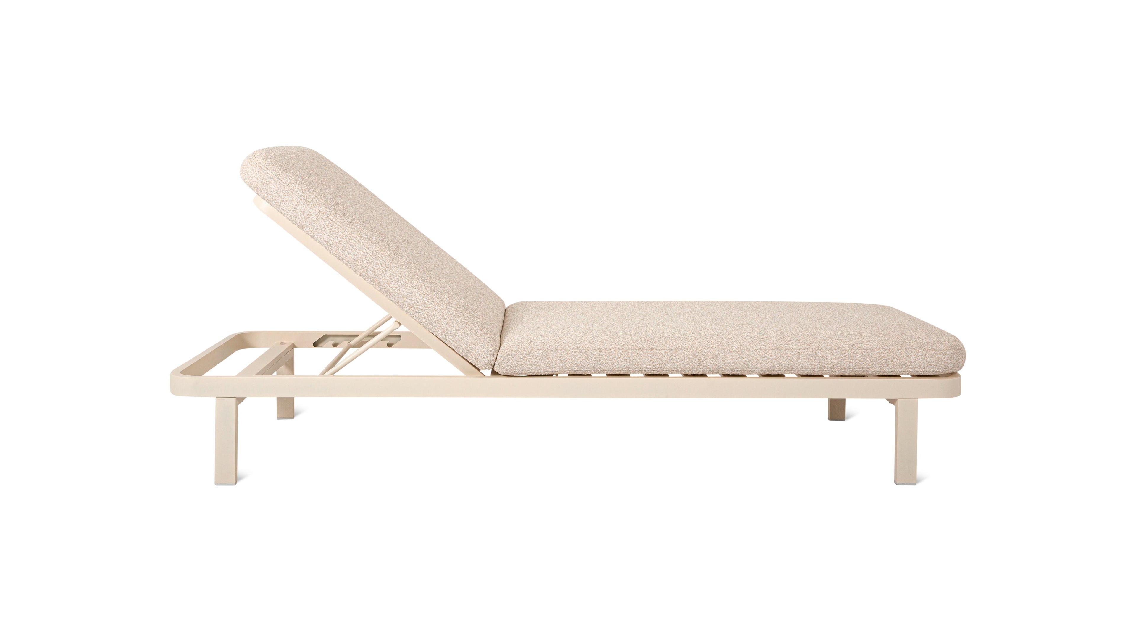 Paradise Outdoor Lounger, Macadamia