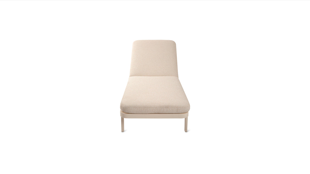 Paradise Outdoor Lounger, Macadamia
