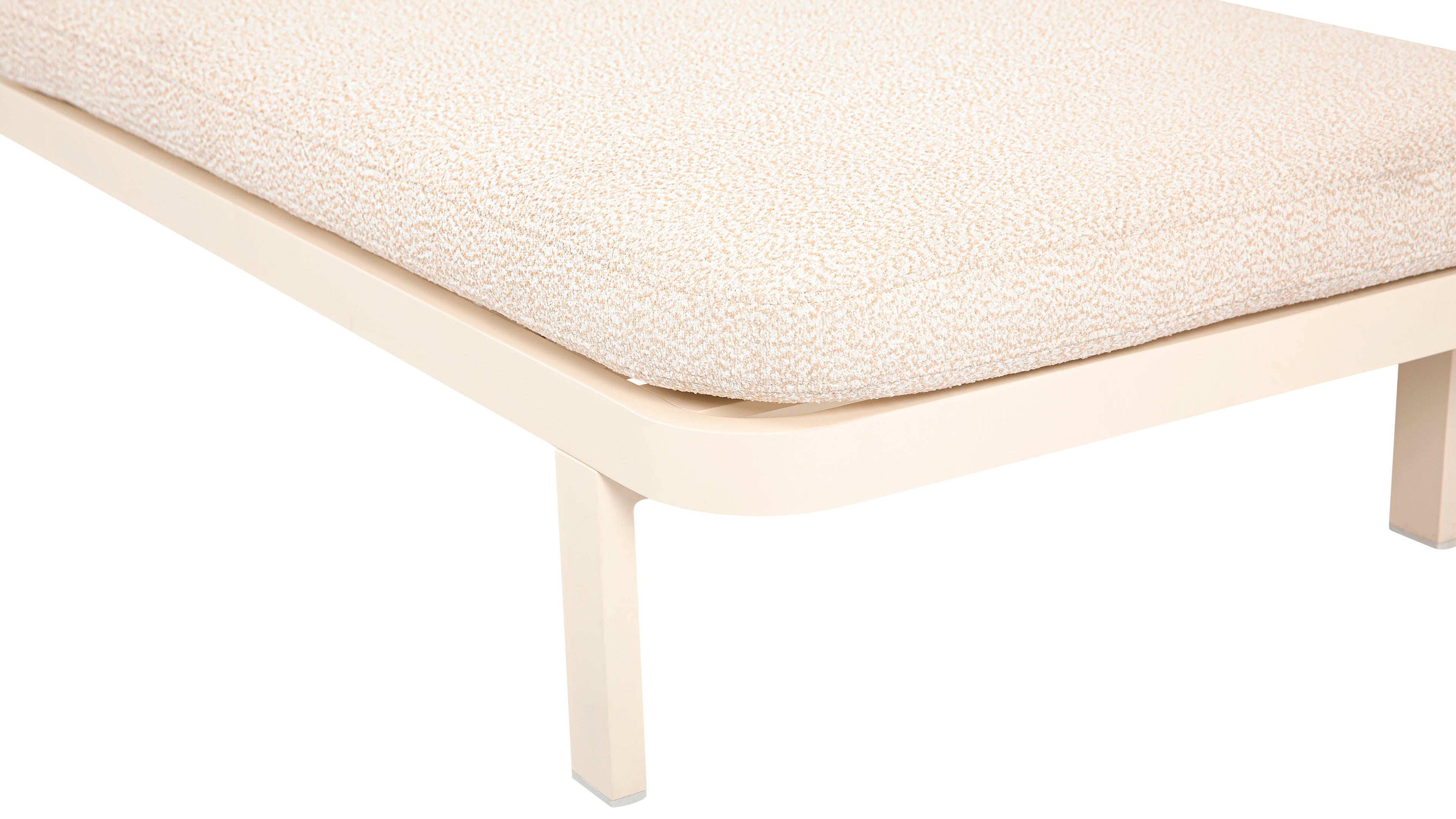 Paradise Outdoor Lounger, Macadamia