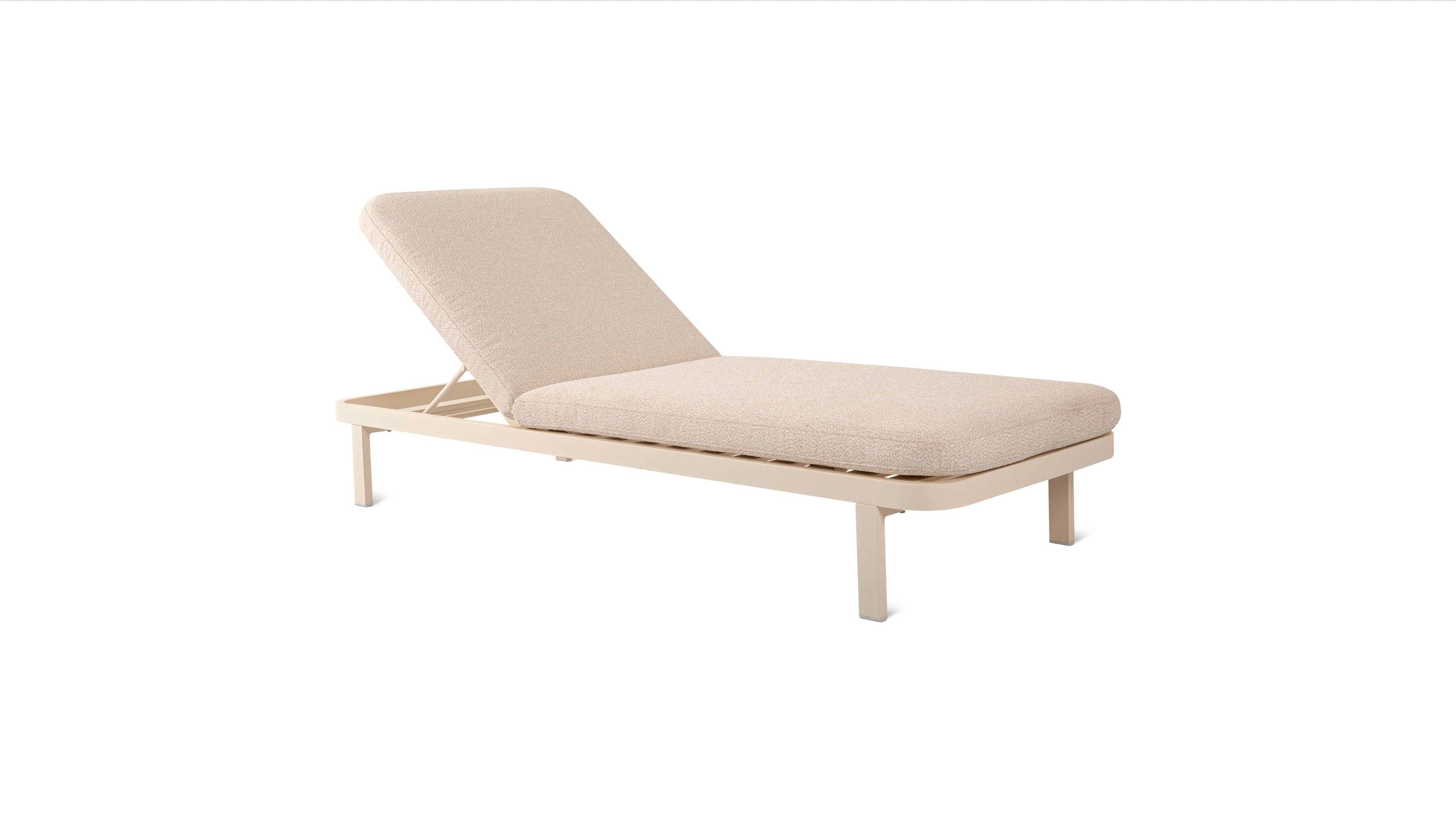 Paradise Outdoor Lounger, Macadamia