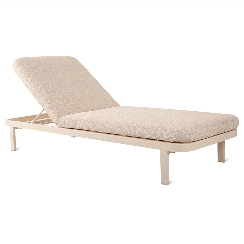 Paradise Outdoor Lounger, Macadamia
