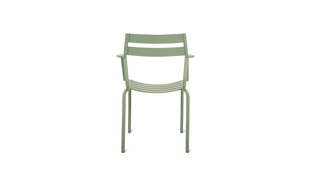 Garden Party Outdoor Dining Chair (Set of Two), Sage