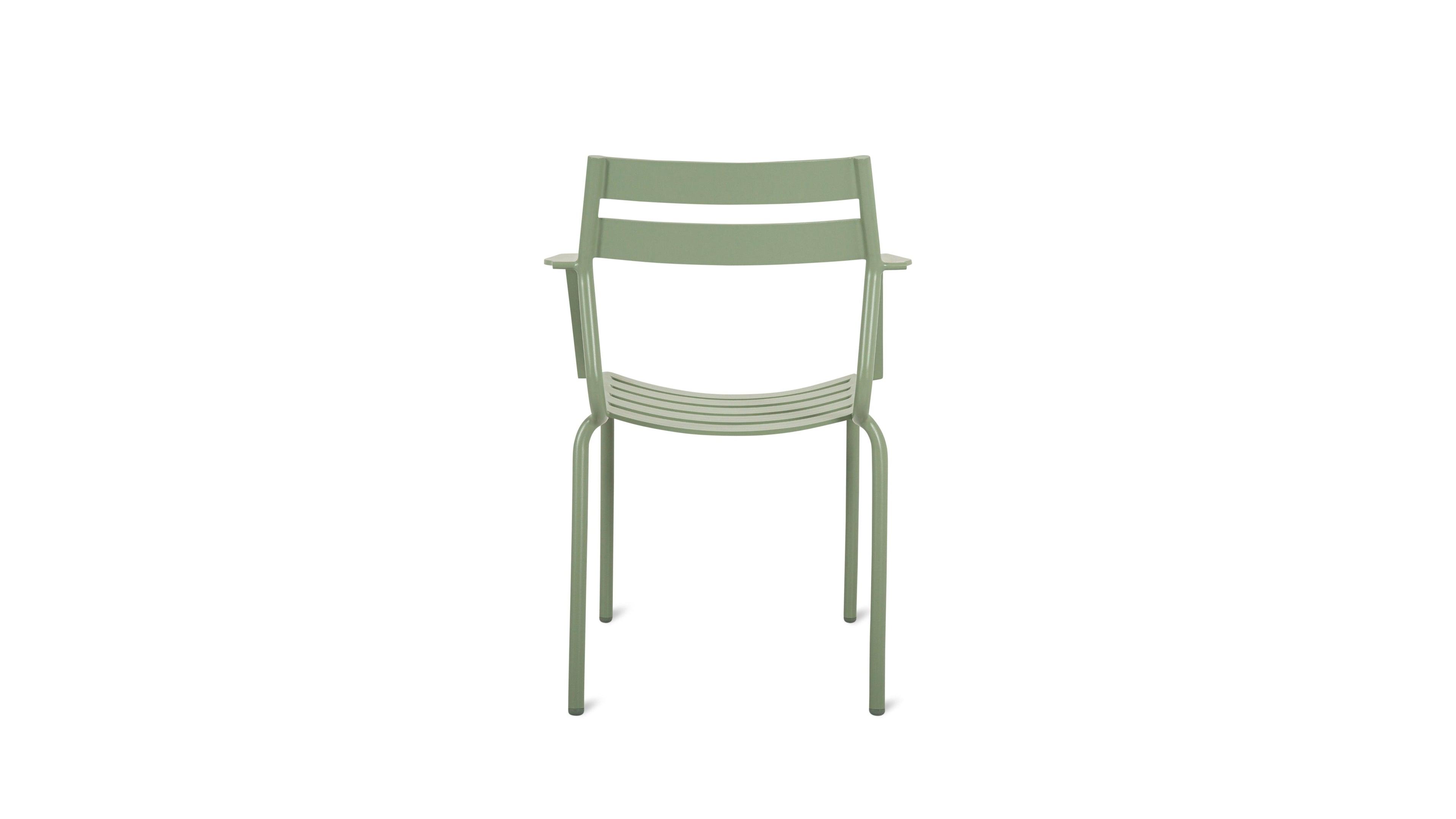 Garden Party Outdoor Dining Chair (Set of Two), Sage