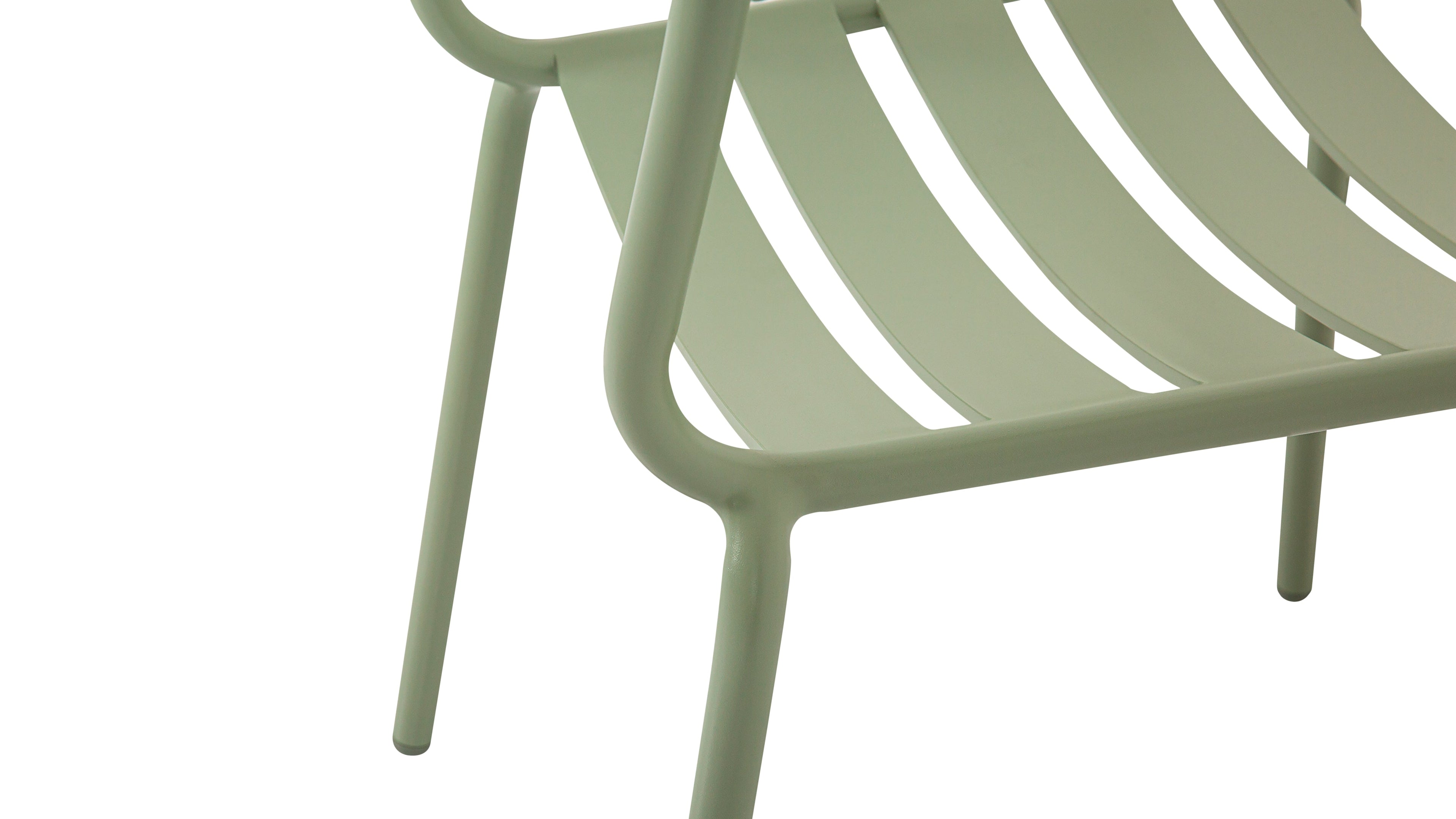 Garden Party Outdoor Dining Chair (Set of Two), Sage