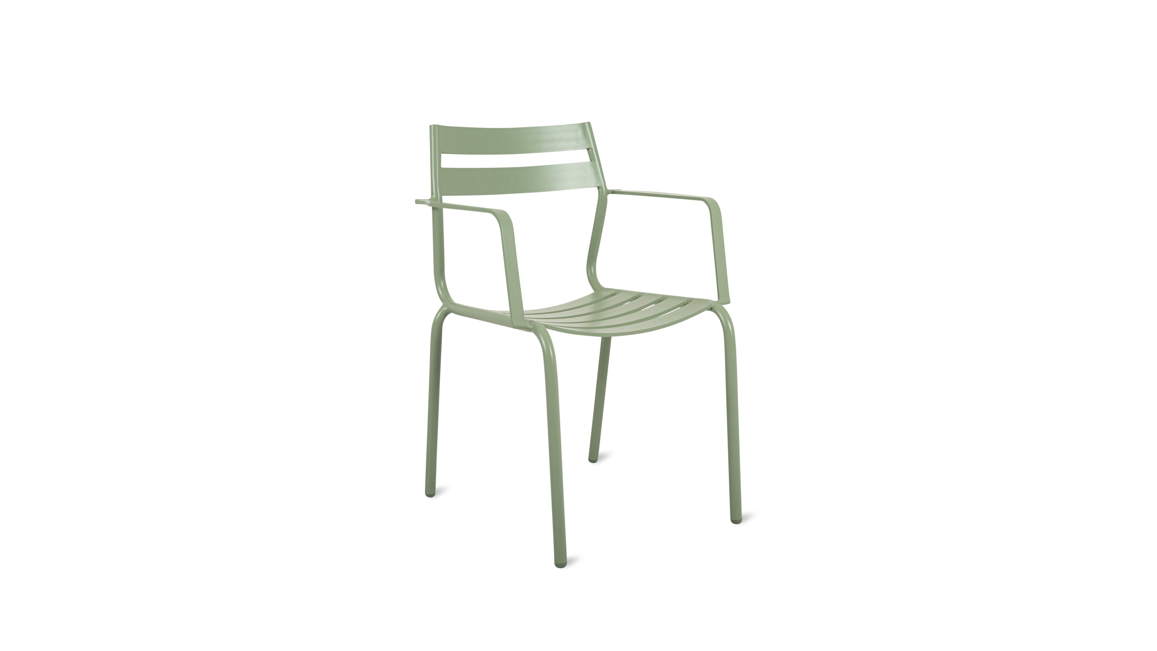 Garden Party Outdoor Dining Chair (Set of Two), Sage