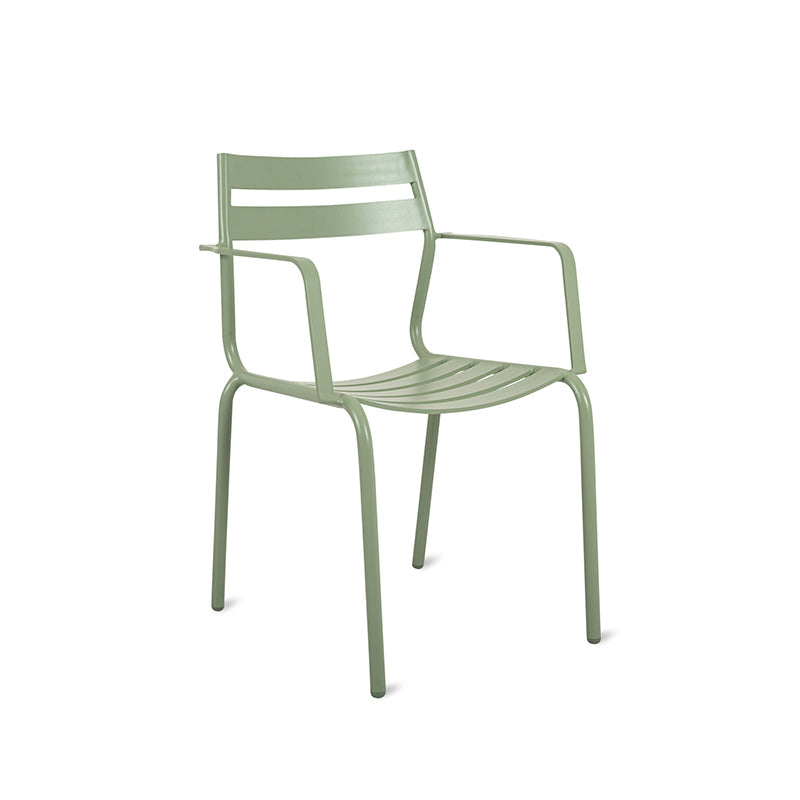 Garden Party Outdoor Dining Chair (Set of Two), Sage