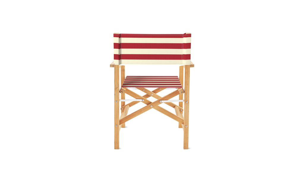 Take Five Outdoor Armchair, Scarlet Stripe