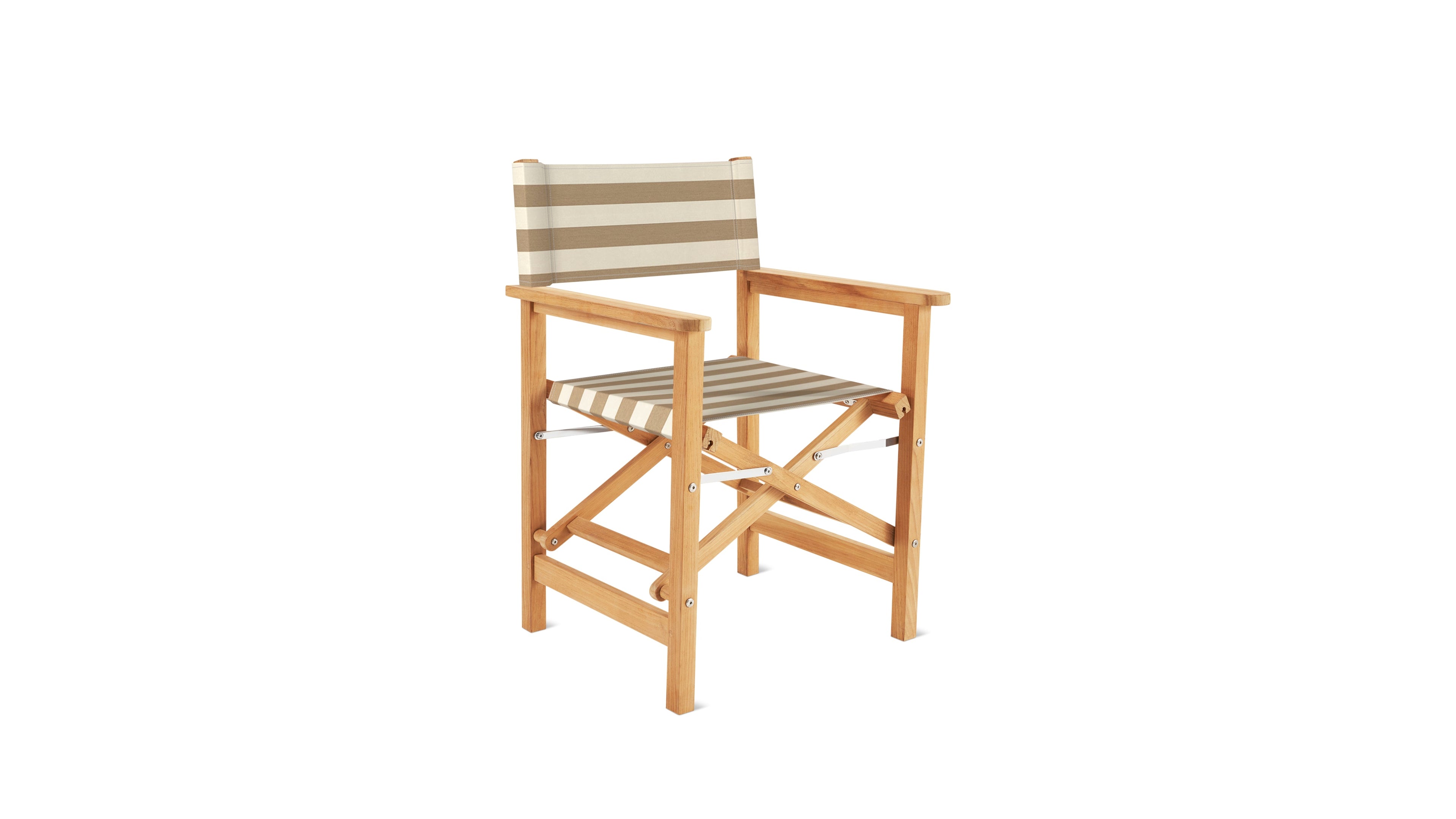 Take Five Outdoor Armchair, Tan Stripe