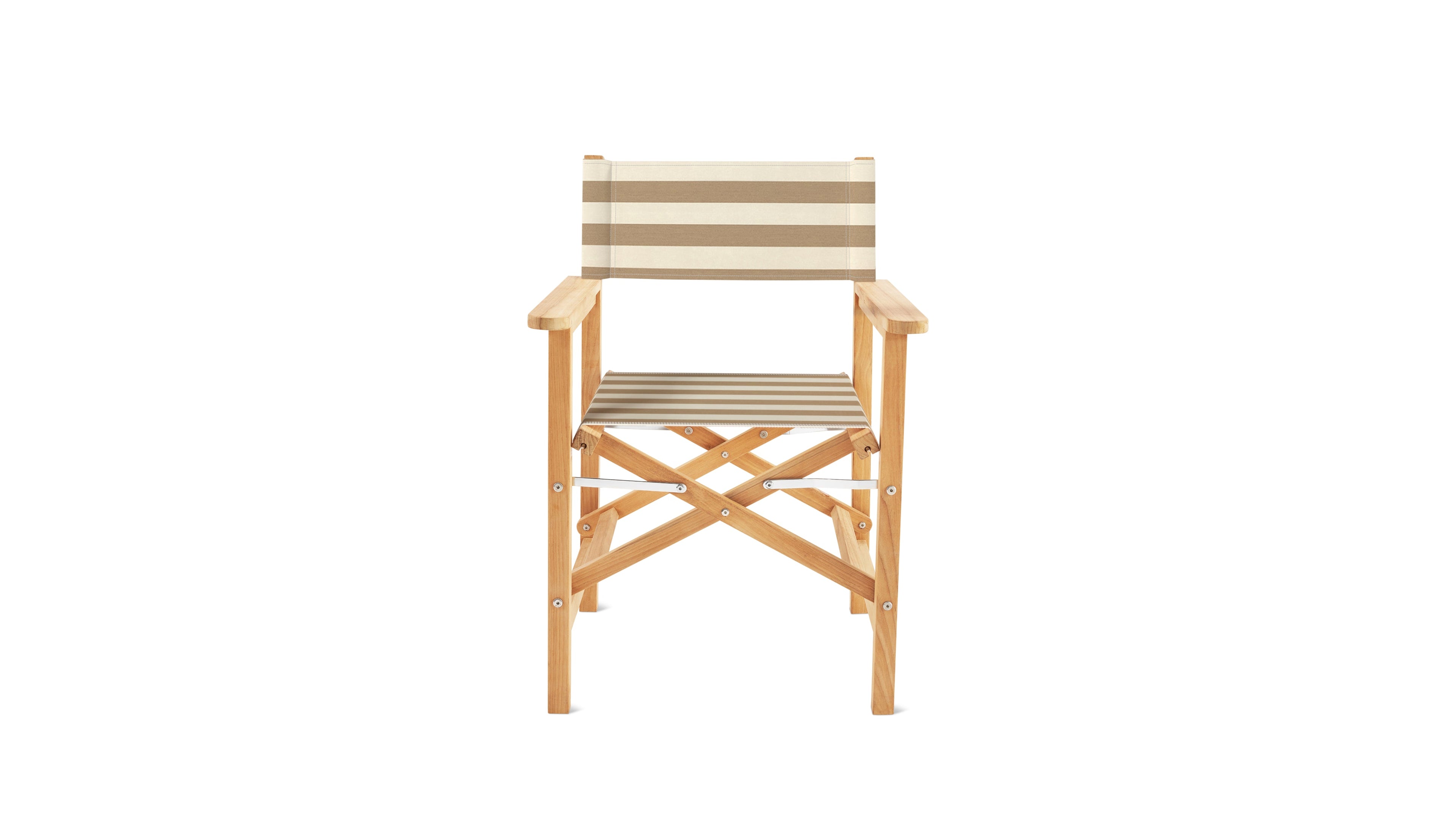 Take Five Outdoor Armchair, Tan Stripe