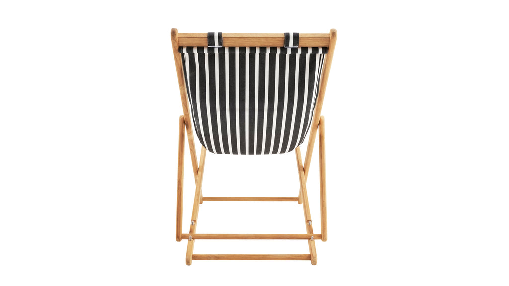 Settle In Outdoor Patio Chair, Large, Black Sand